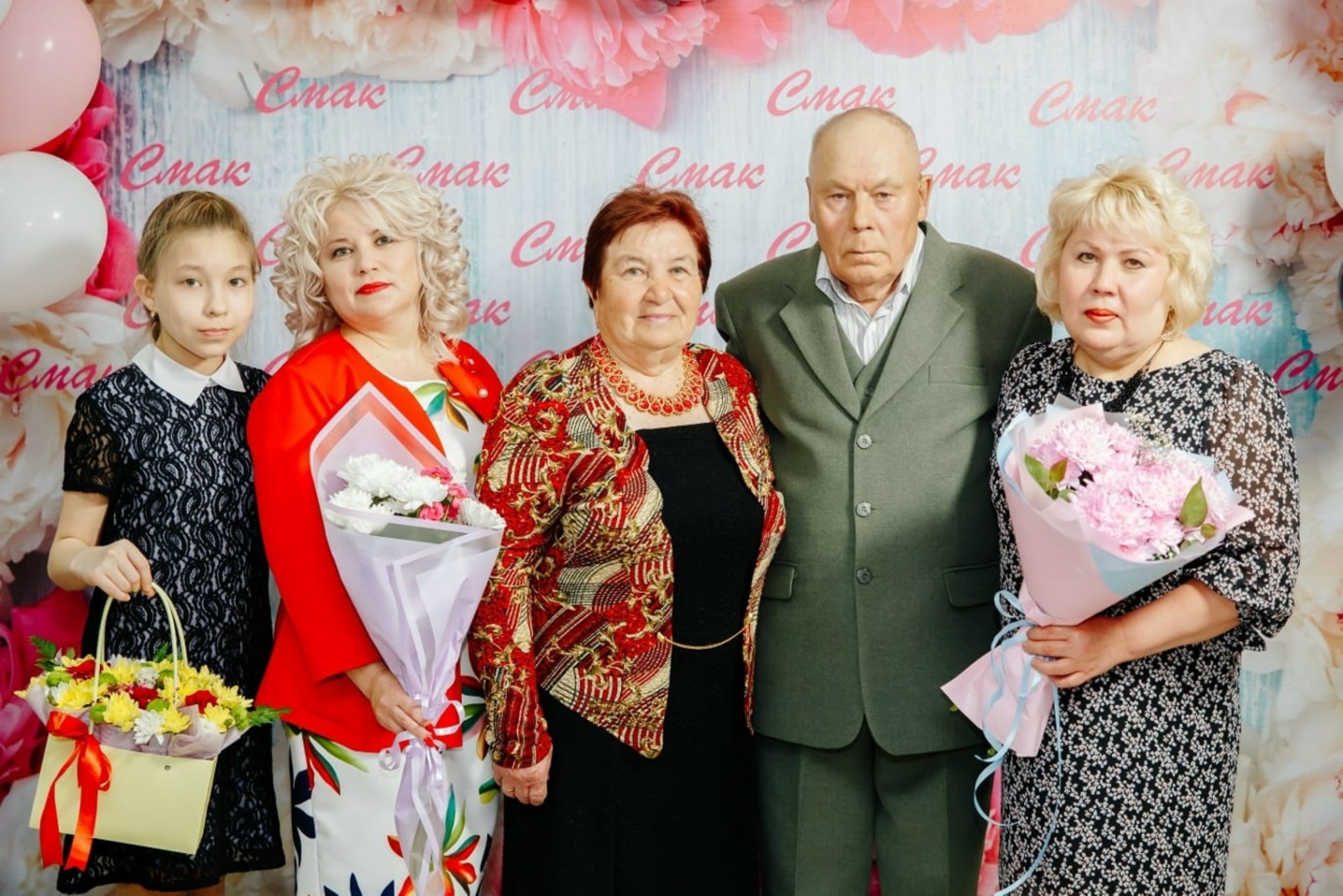 Семья Галлямовых из Мелеузовского района отметила изумрудную свадьбу