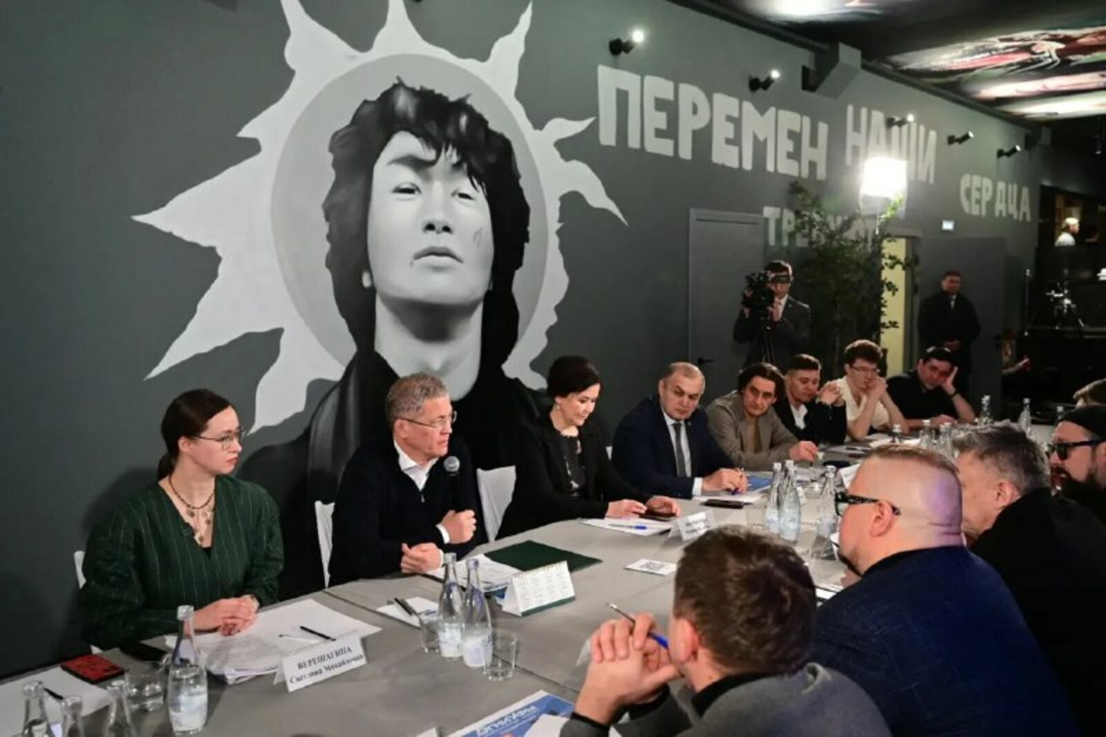 Радий Хабиров пообщался с музыкантами и продюсерами Башкортостана