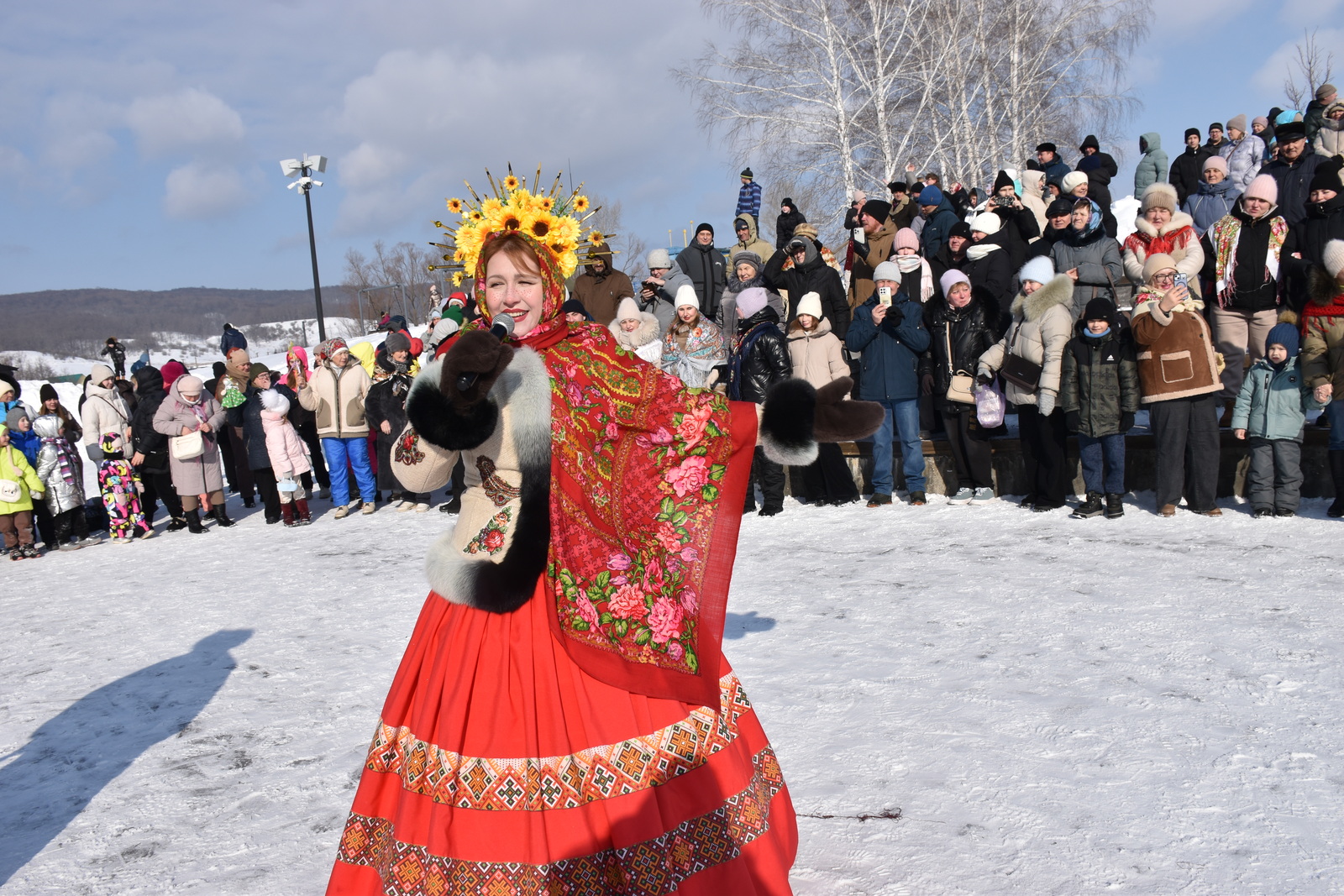 Как в селе Воскресенском Мелеузовского района проводили зиму с размахом