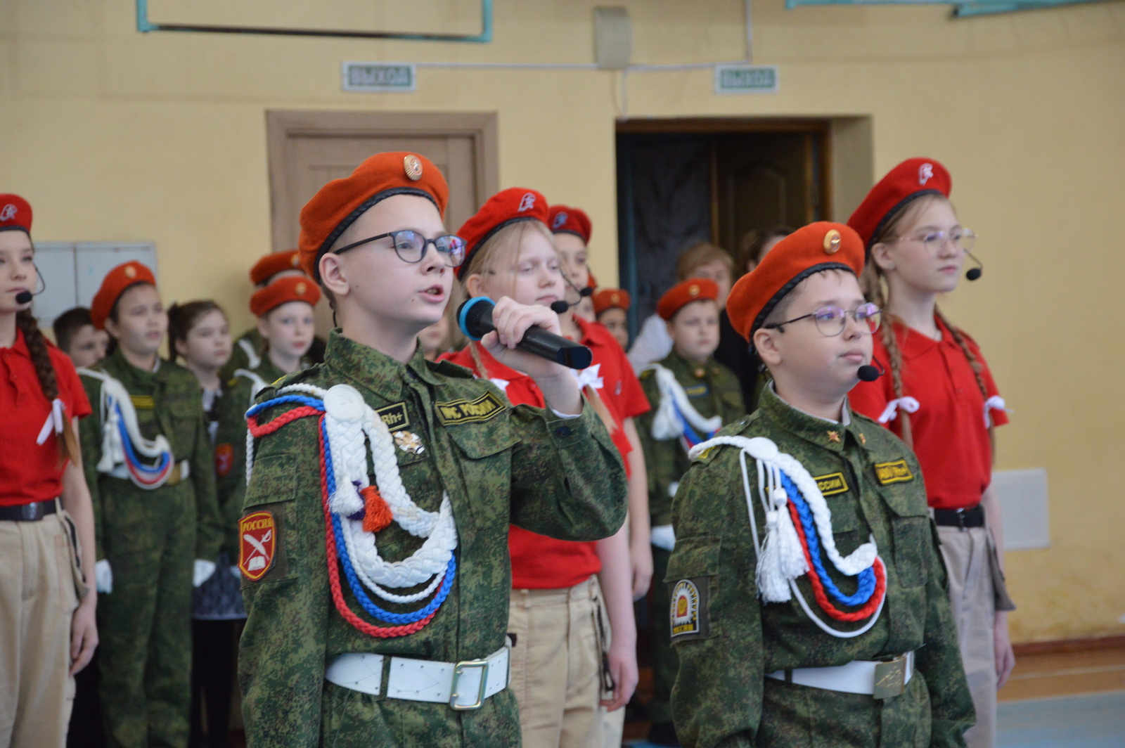 В Мелеузе ряды кадетов и юнармейцев пополнились новыми ребятами