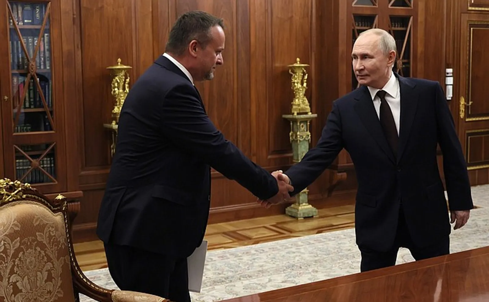 Владимир Путин встретился с Андреем Никитиным
