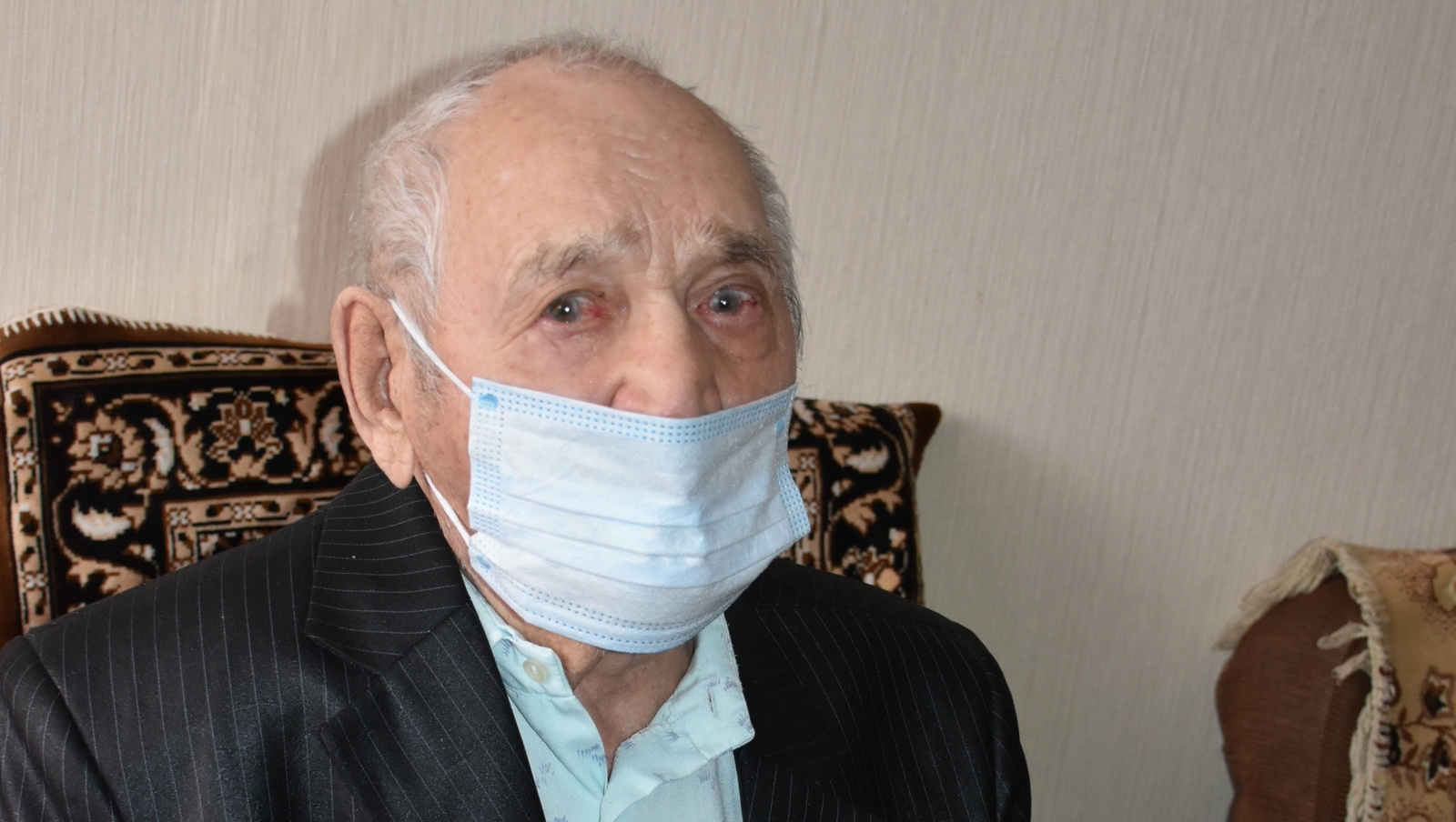 В г. Мелеуз 100-летний фронтовик поделился своим взглядом на жизнь