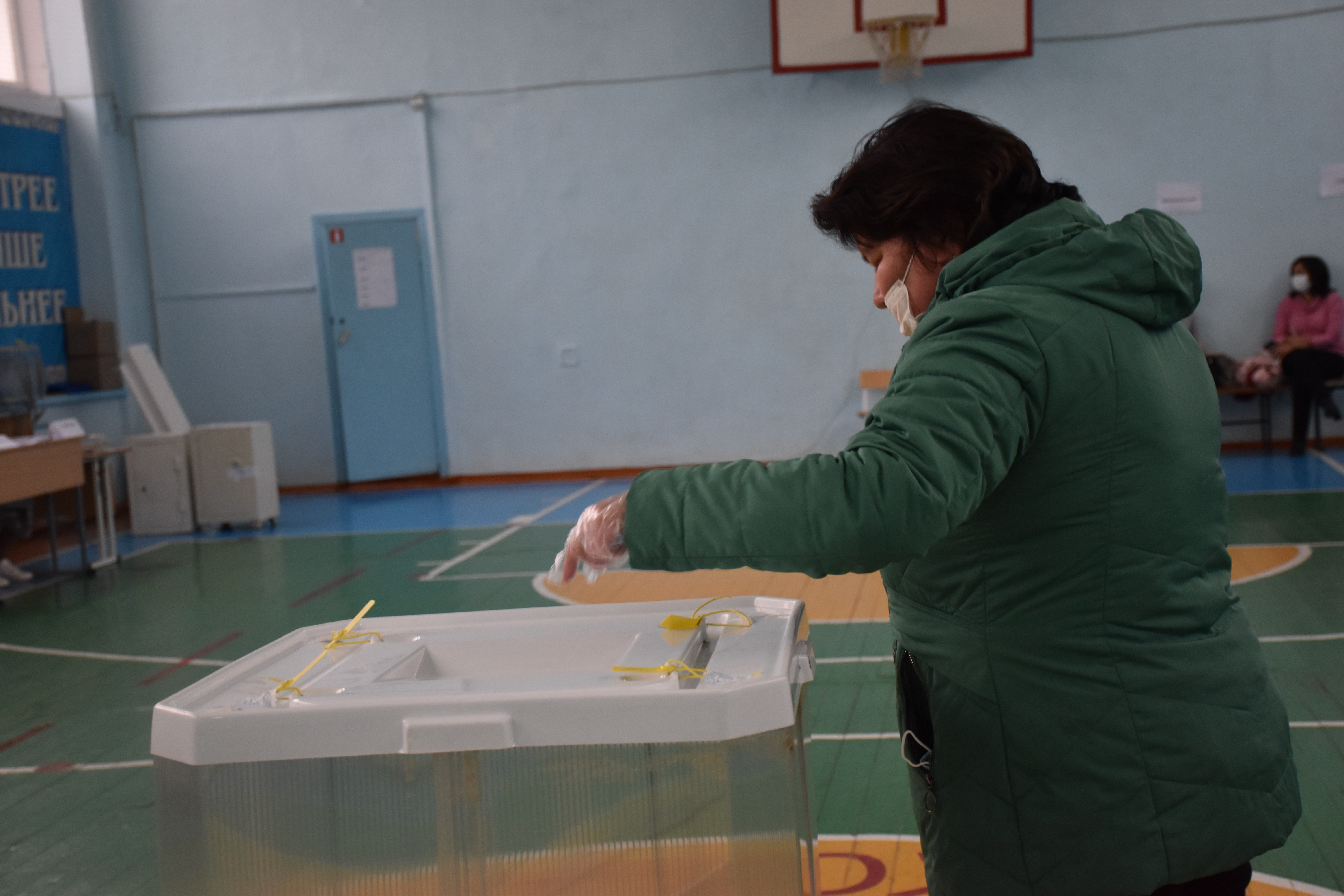 Жители Мелеуза активно голосуют
