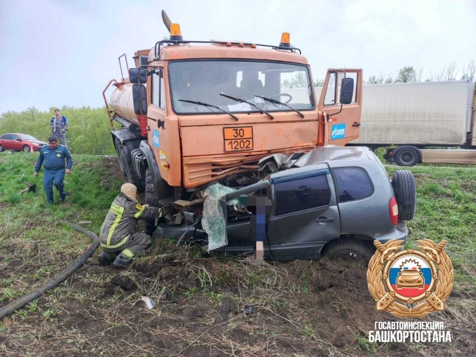 Сегодня на трассе Уфа — Инзер — Белорецк погибли два человека