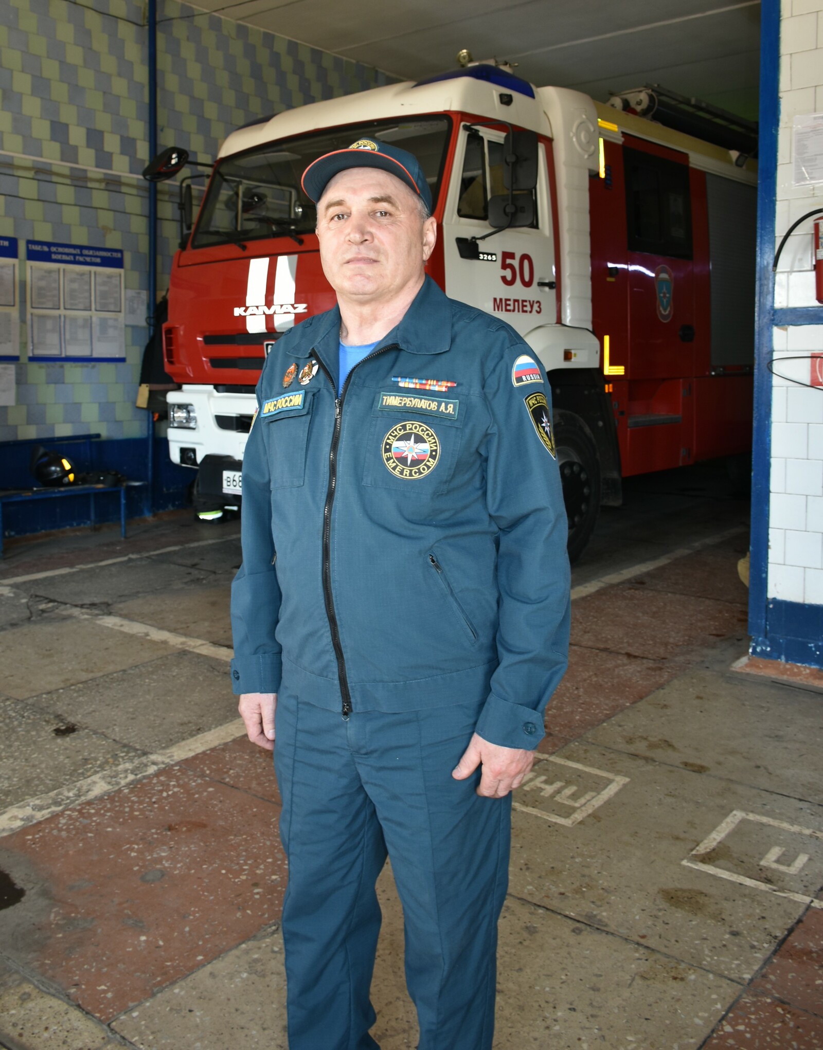 Сегодня - День пожарной охраны: отец-фронтовик - пример для пожарного из Мелеуза