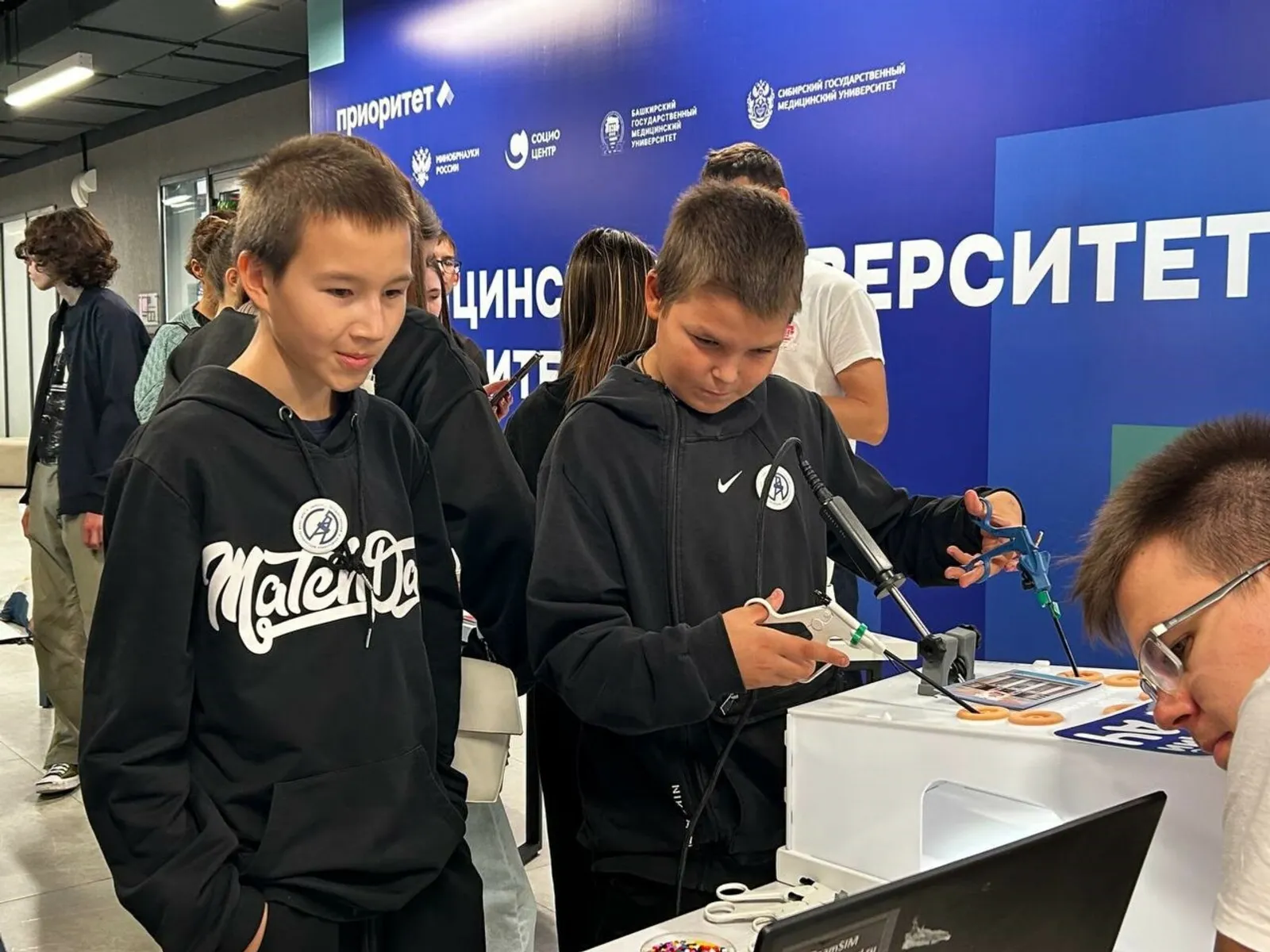 Школьники Уфы получили «Билет в будущее» в межвузовском кампусе