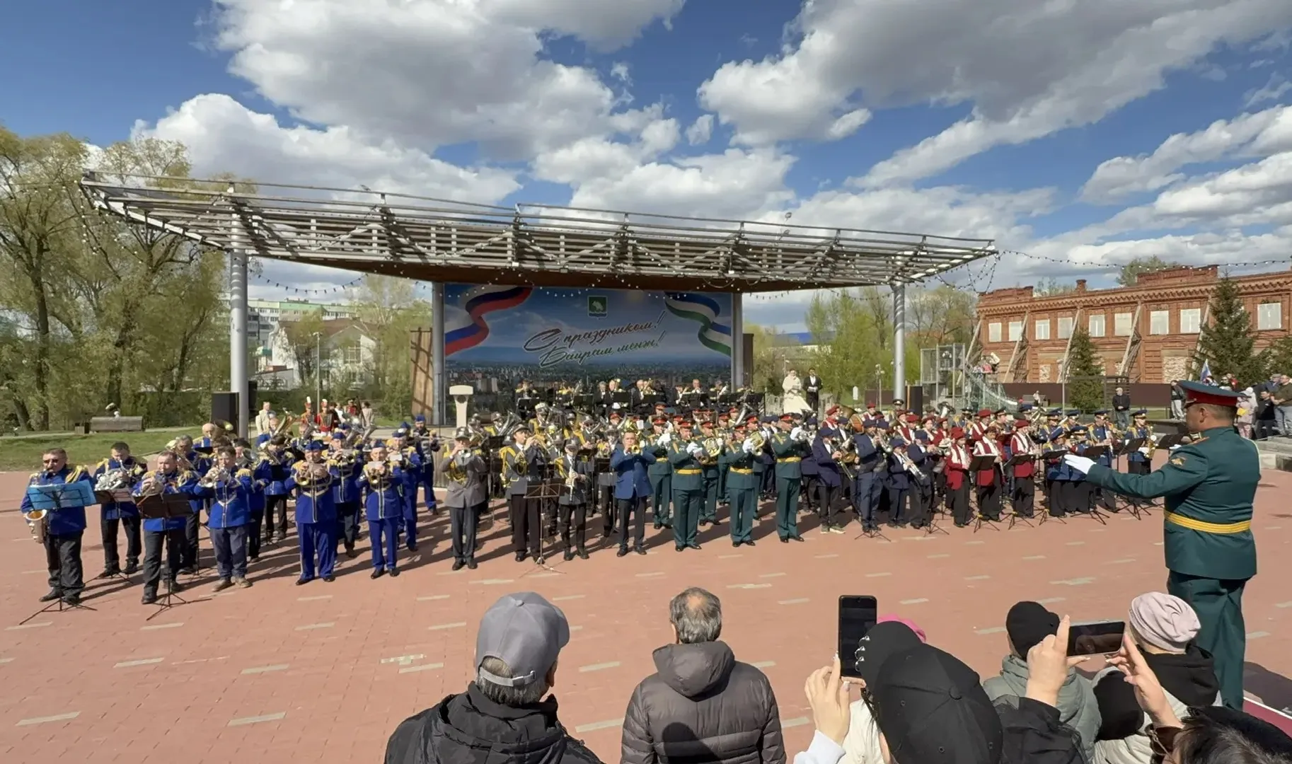 В Мелеузе состоялся фестиваль духовых оркестров Республики Башкортостан