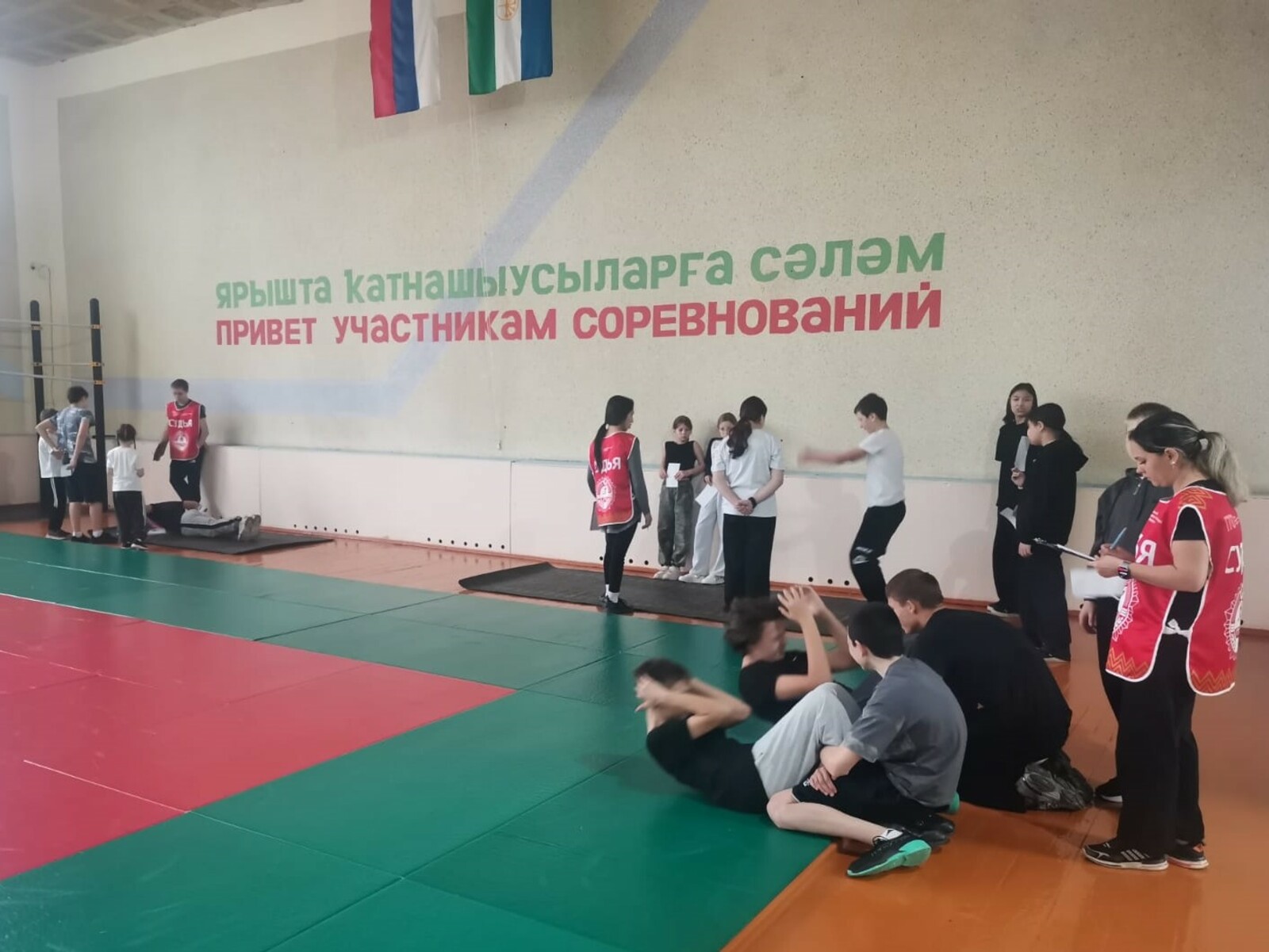 В Мелеузе воспитанники "Олимпии" сдали нормы ГТО