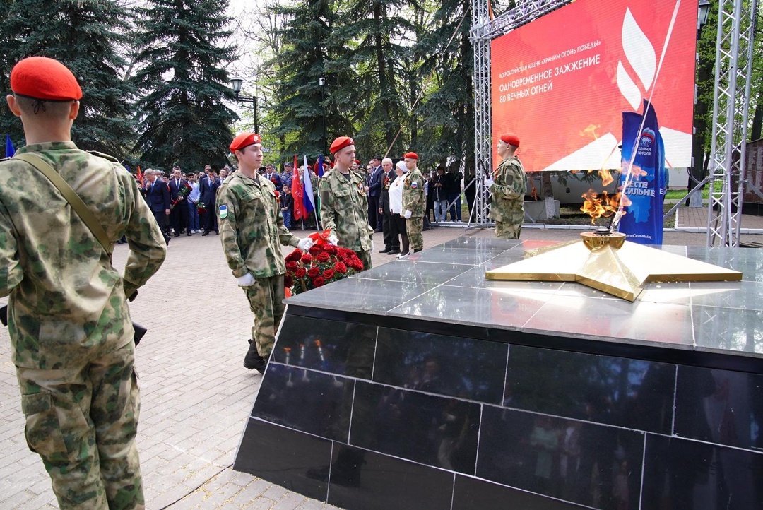 Башкортостан присоединился к всероссийской акции «Храним огонь Победы»