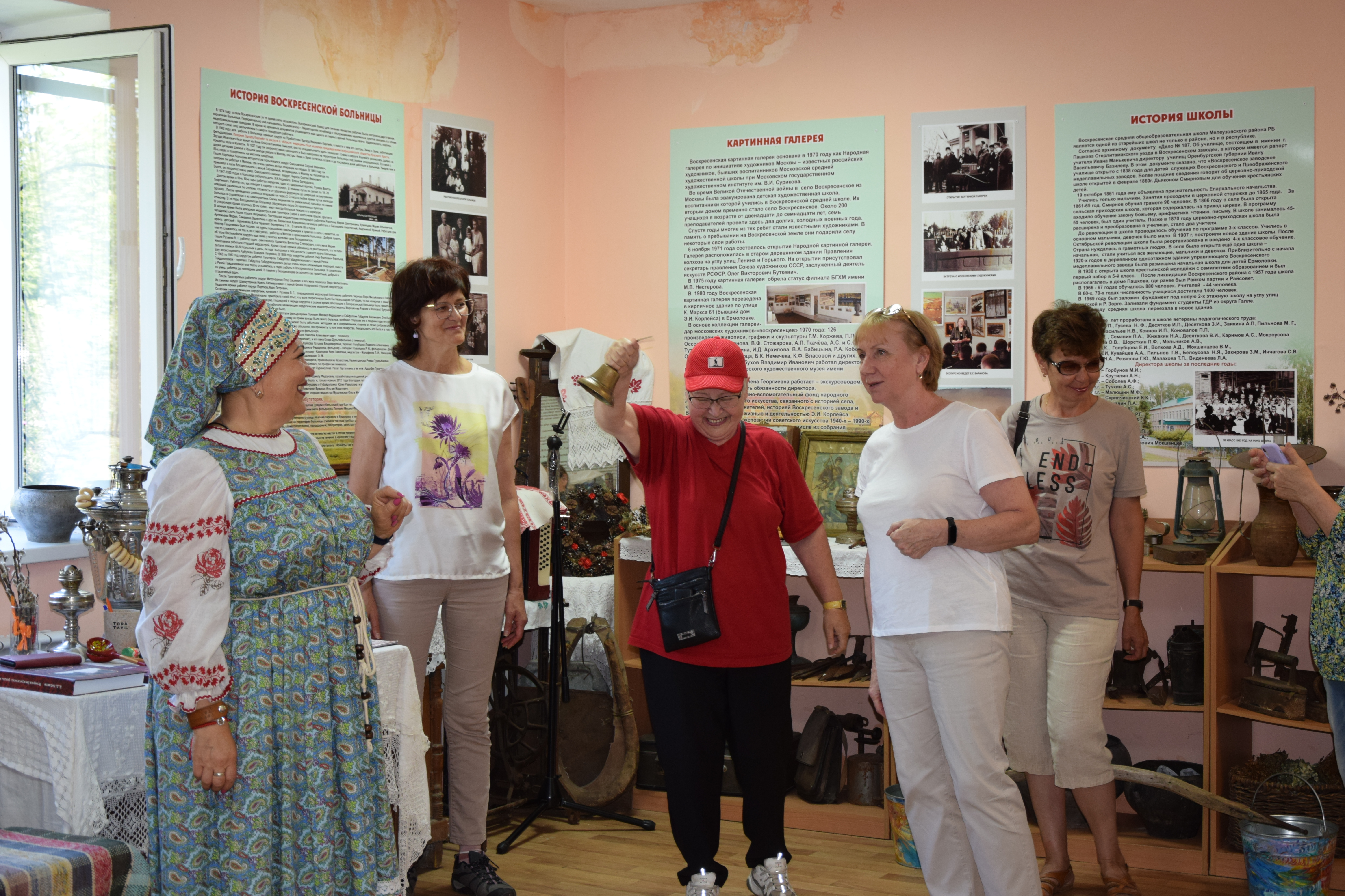 Уфимские пенсионеры посетили с. Воскресенское в Мелеузовском районе