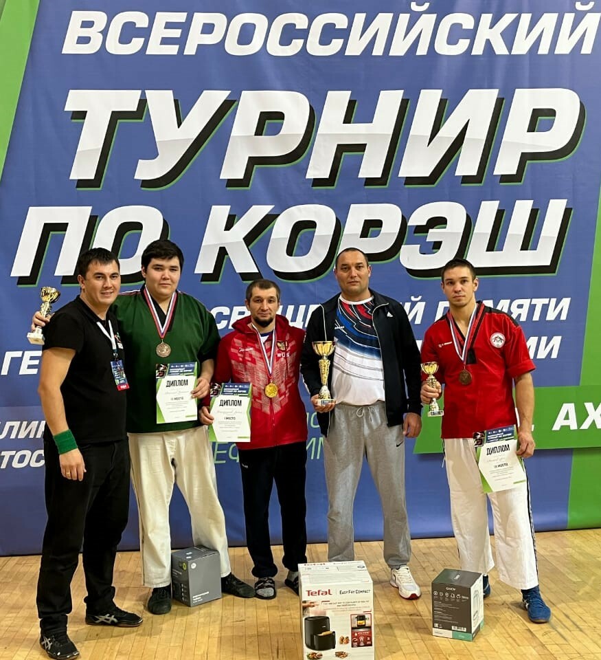 Мелеузовские борцы взяли медали на всероссийском турнире по корэш в Салавате