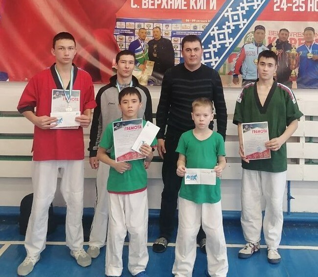 Мелеузовские батыры завоевали медали в Кигинском районе