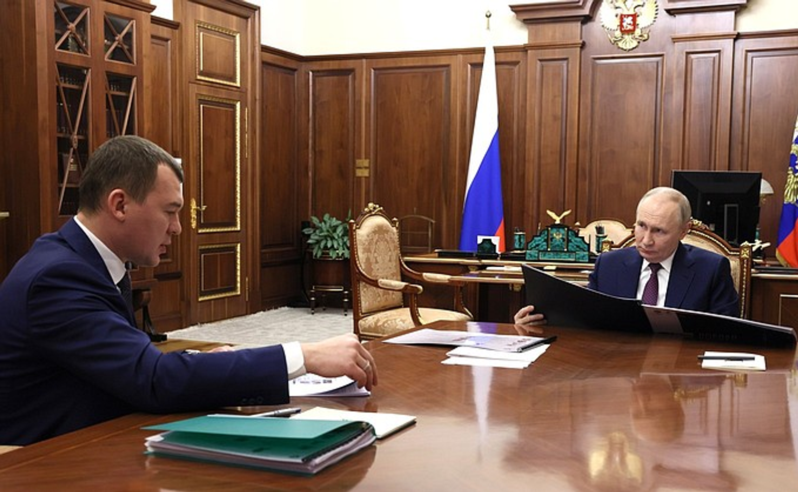 Владимир Путин провёл встречу с министром спорта Михаилом Дегтярёвым