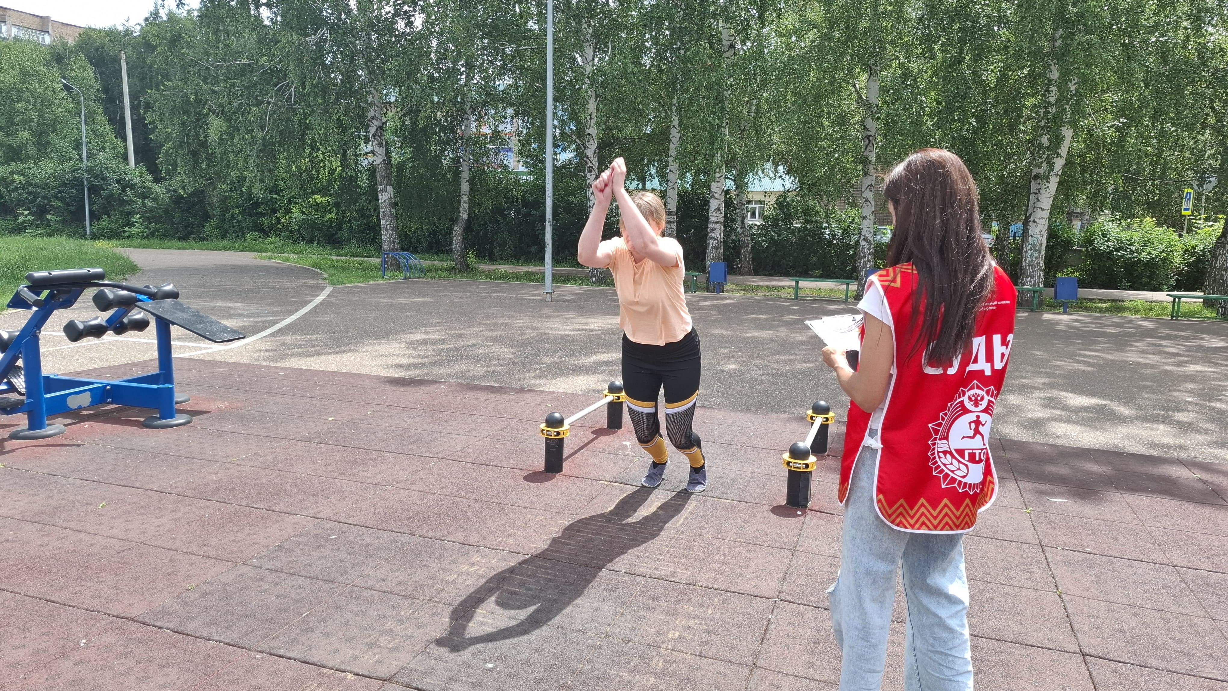 В Мелеузе сотрудники Соцфонда выполнили нормативы ГТО