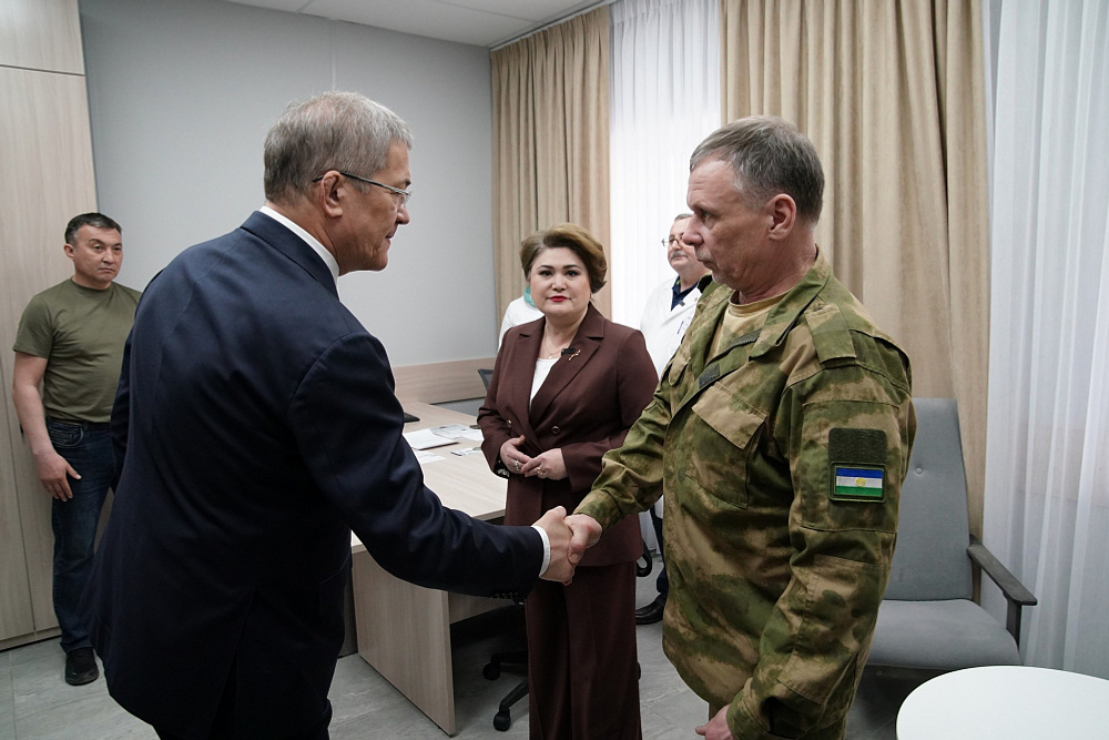 В Башкирии Игорь Комаров дал высокую оценку филиалу фонда «Защитники Отечества"