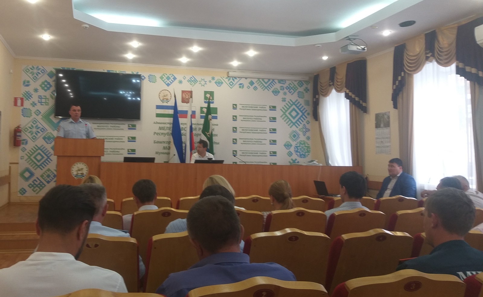 Сегодня состоялось очередное заседание антитеррористической комиссии Мелеузовского района