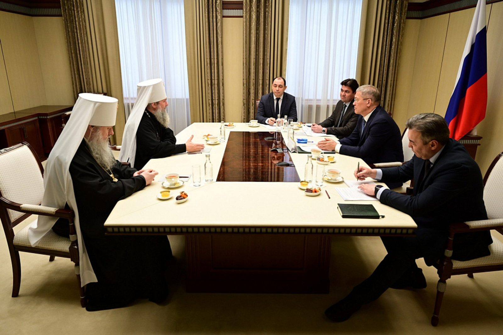 Глава Башкирии встретился с митрополитом Екатеринбургским и Верхотурским