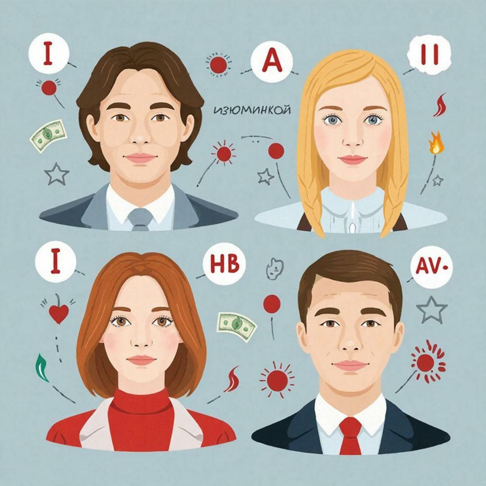 Группа крови и успех: кто привлекательнее, богаче и живет дольше?