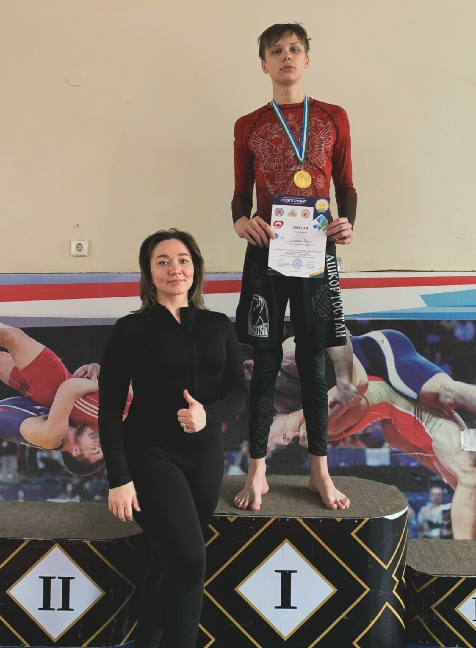 Борец из Мелеуза завоевал единственную путёвку на всероссийский турнир