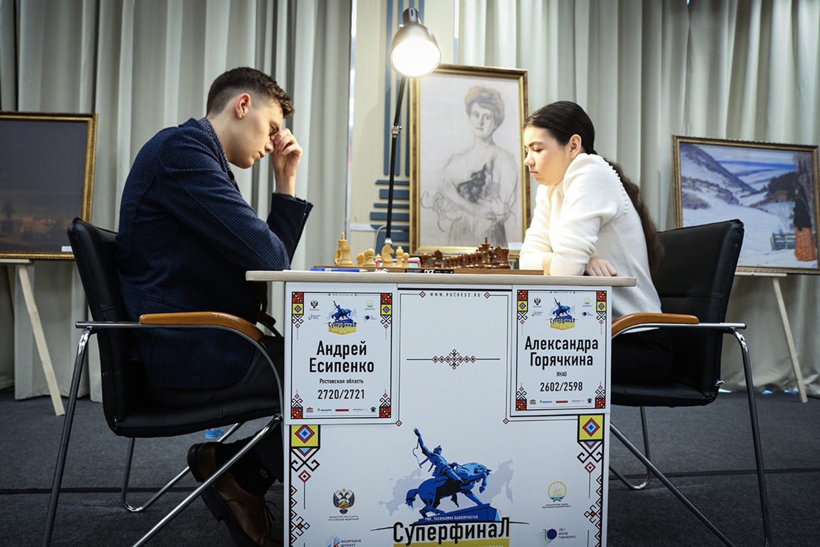 Шахматист Никита Витюгов вырвался вперёд