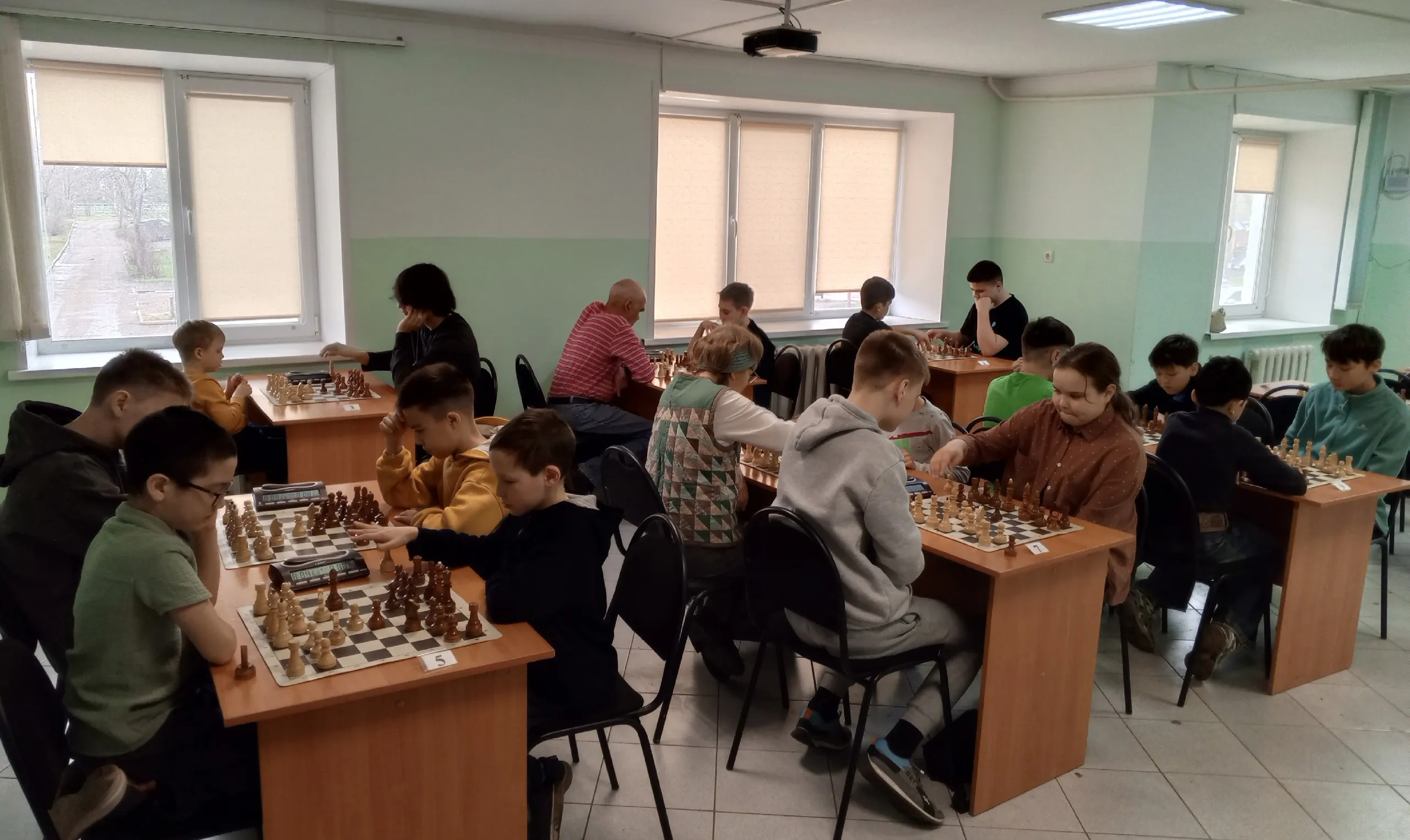 В Мелеузе прошёл восьмой этап Кубка Мелеузовского района по быстрым шахматам