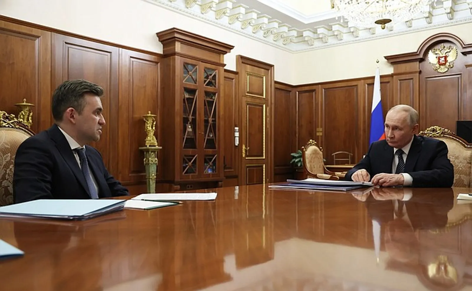 Владимир Путин провёл встречу с губернатором Ивановской области