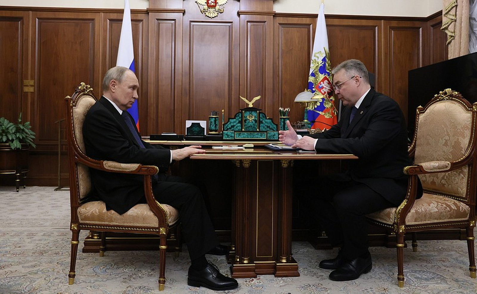 Встреча с губернатором Ставропольского края Владимиром Владимировым