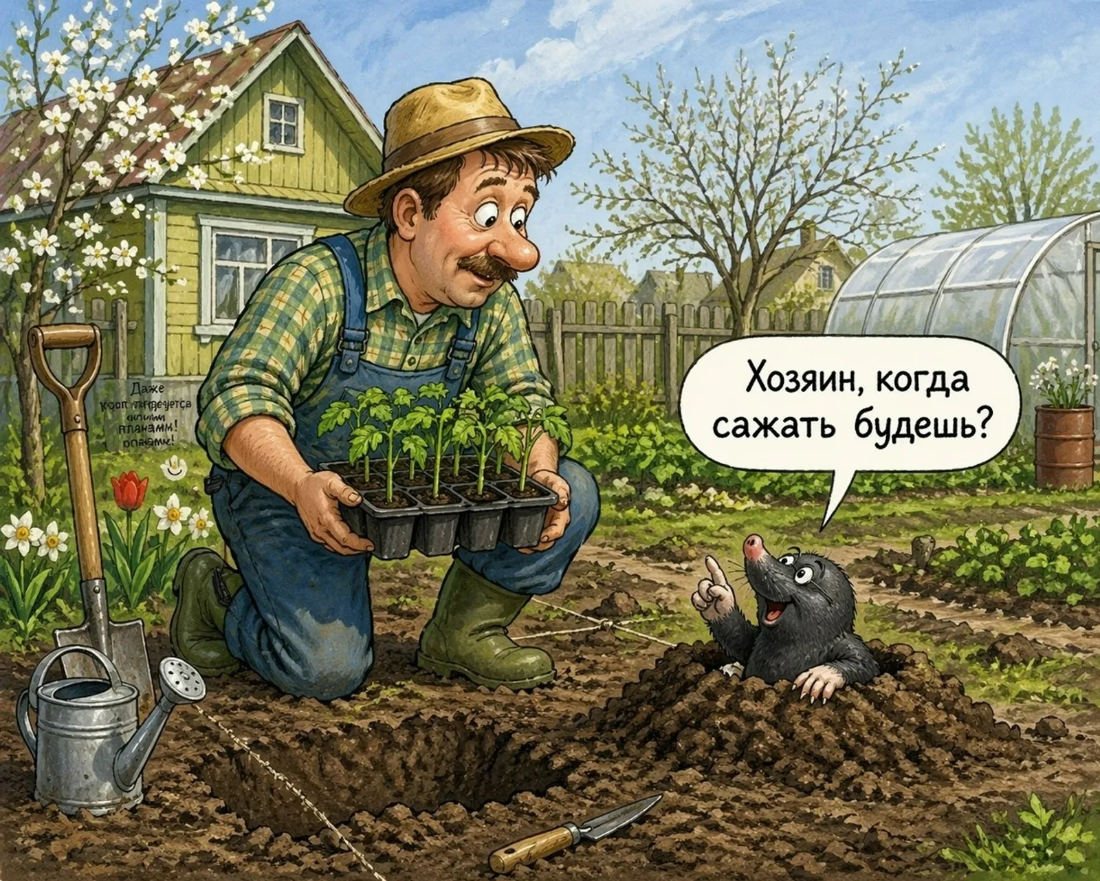 Советуют специалисты Россельхозцентра: крот в саду друг или враг?
