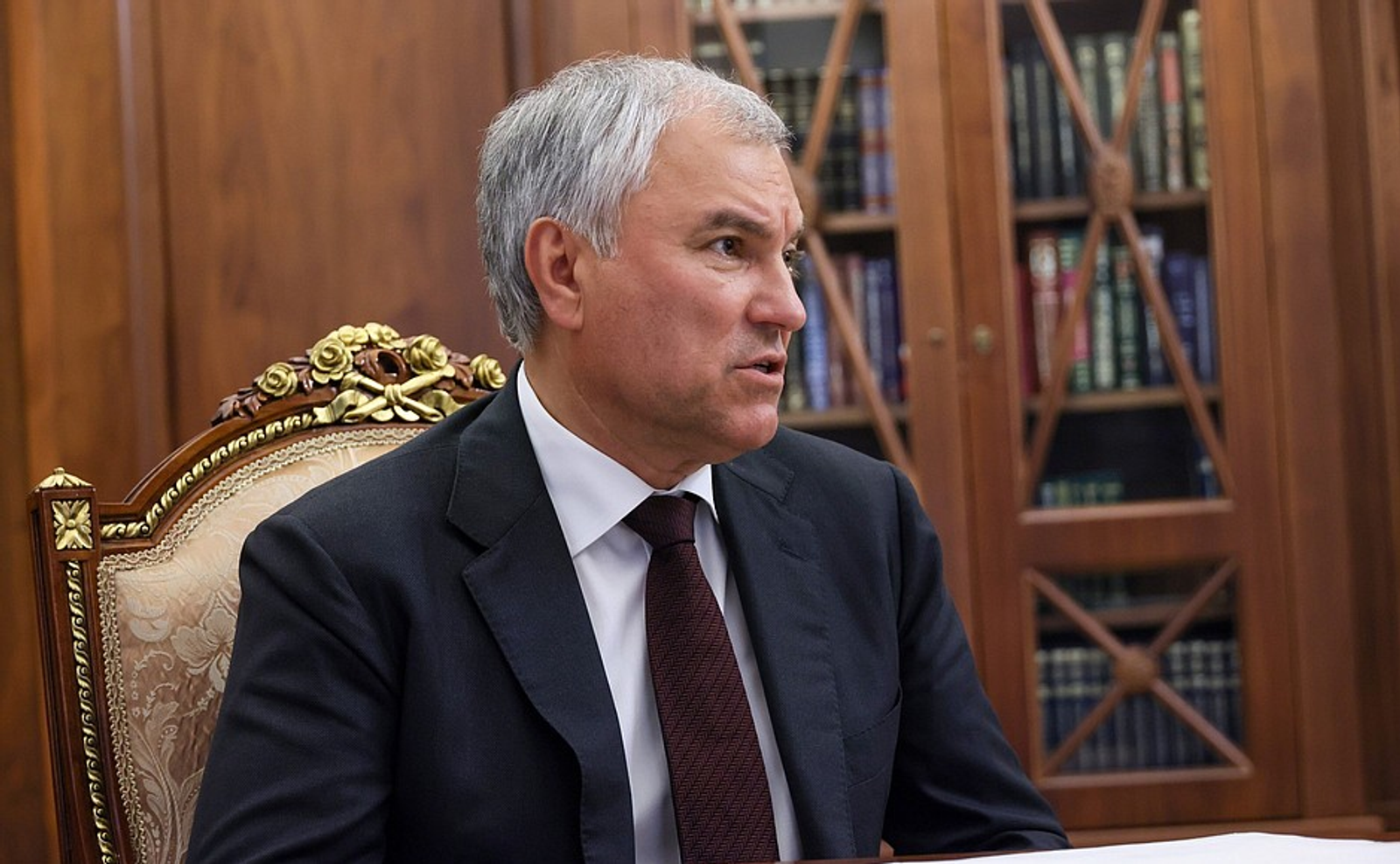 Владимир Путин встретился с Председателем Госдумы Вячеславом Володиным