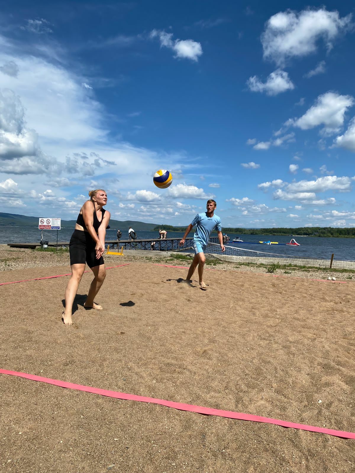 Пляжный волейбол в Нугуше Мелеузовского района