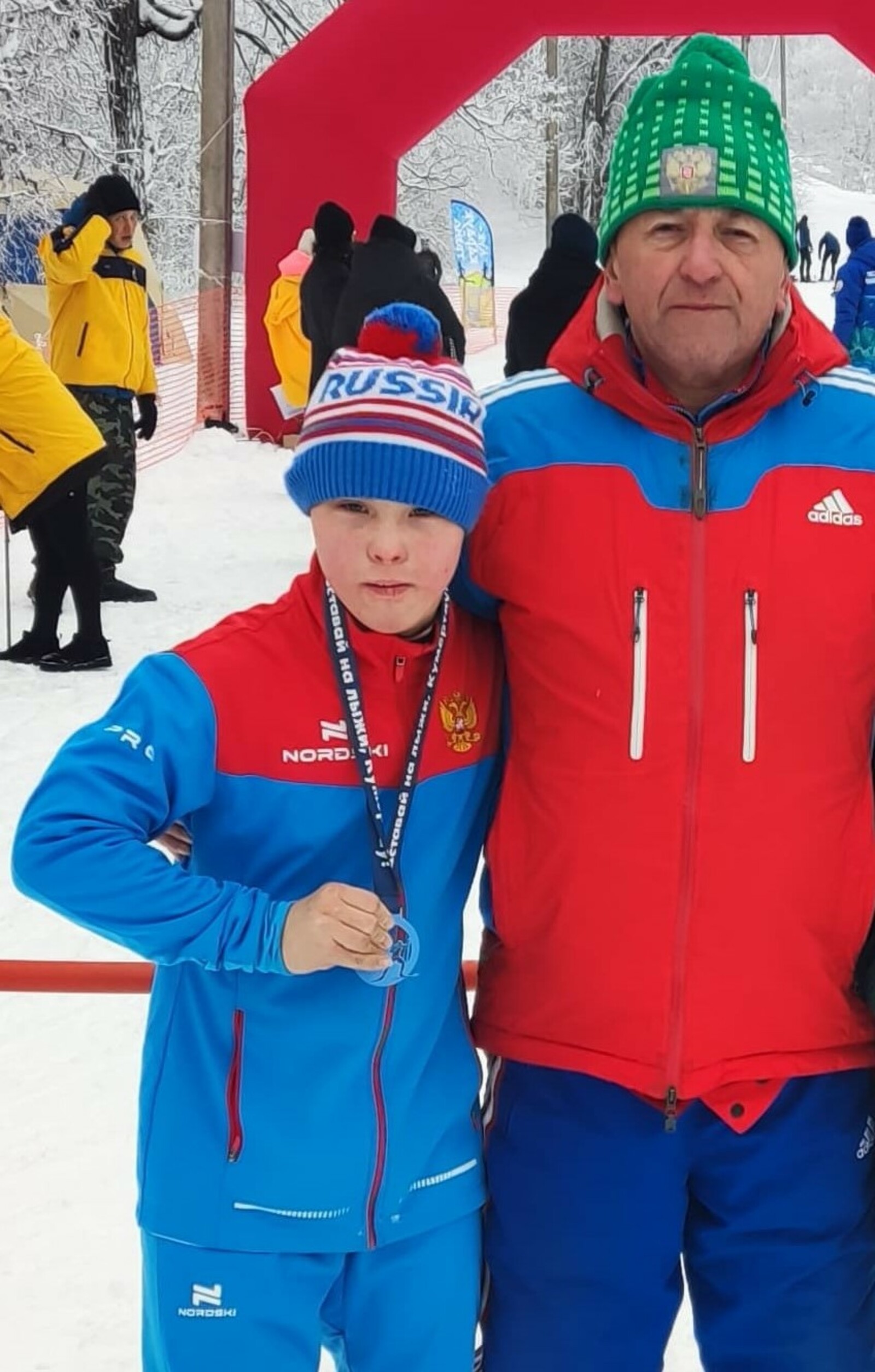 Особый спортсмен из Мелеуза завоевал в Уфе бронзовую медаль в лыжных гонках