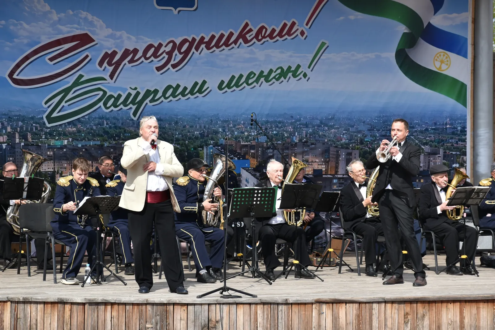 В Мелеузе состоялся фестиваль духовых оркестров Республики Башкортостан