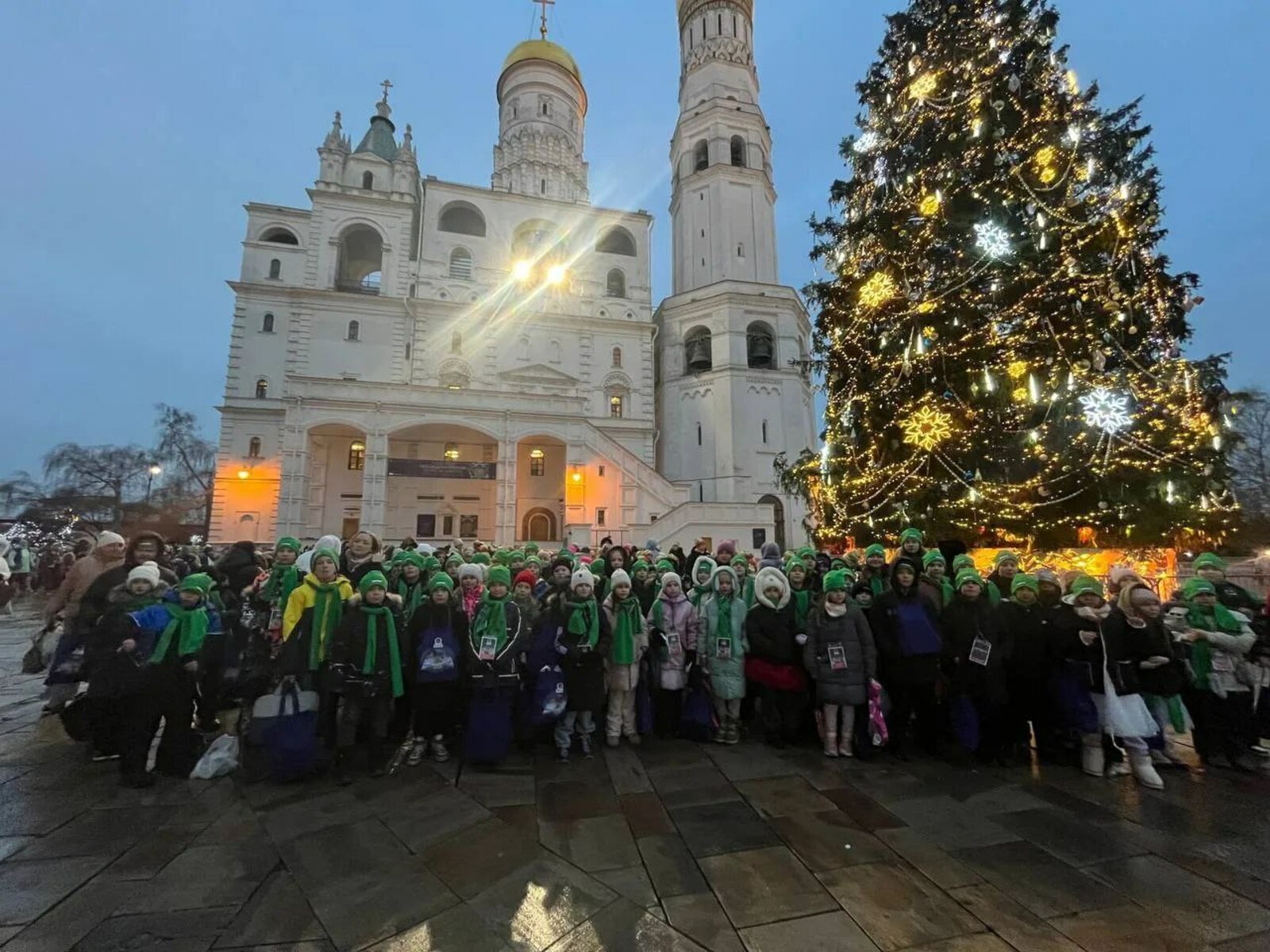 Побывали на Кремлевской ёлке