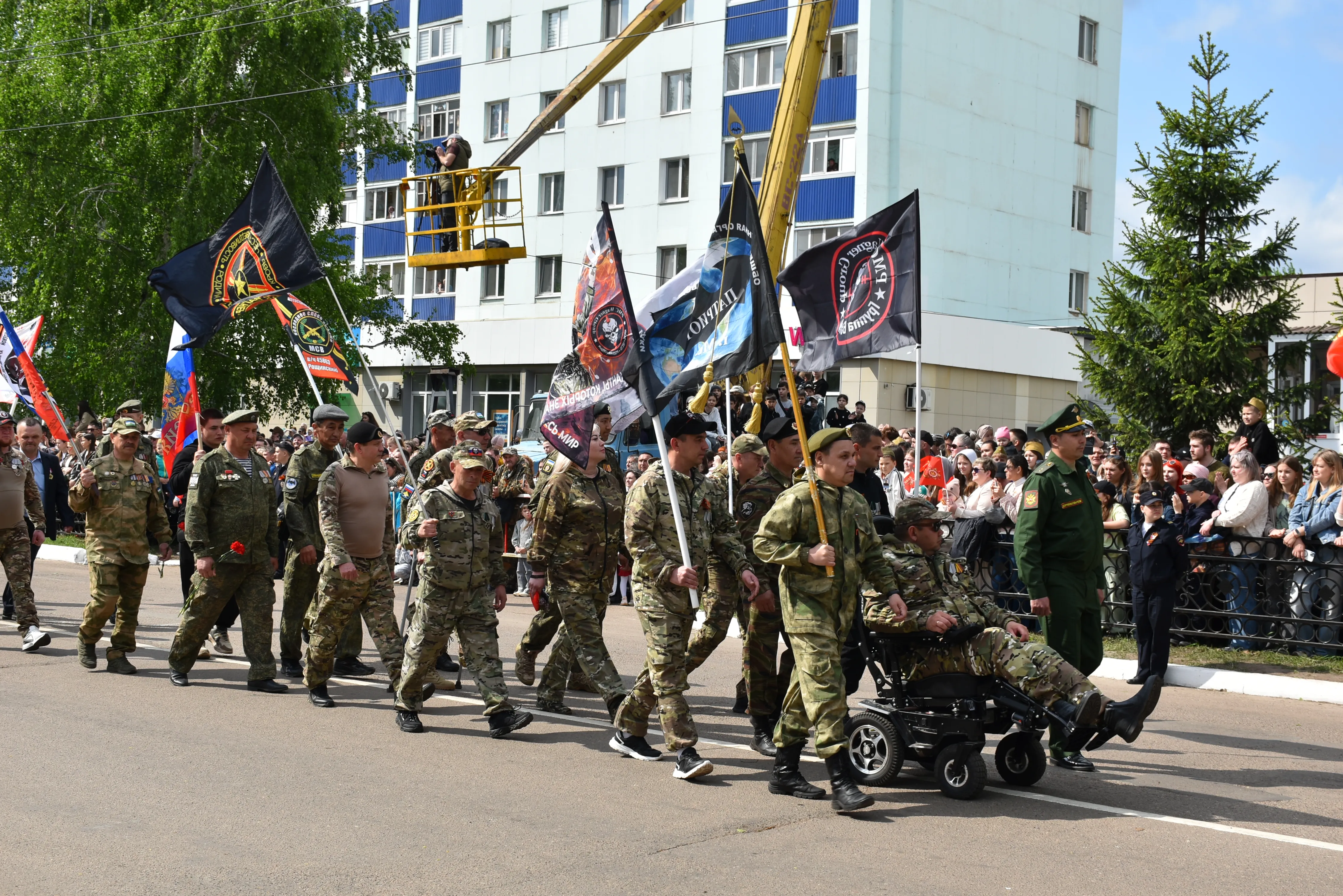 Мелеуз встретил 81-ю годовщину Великой Победы