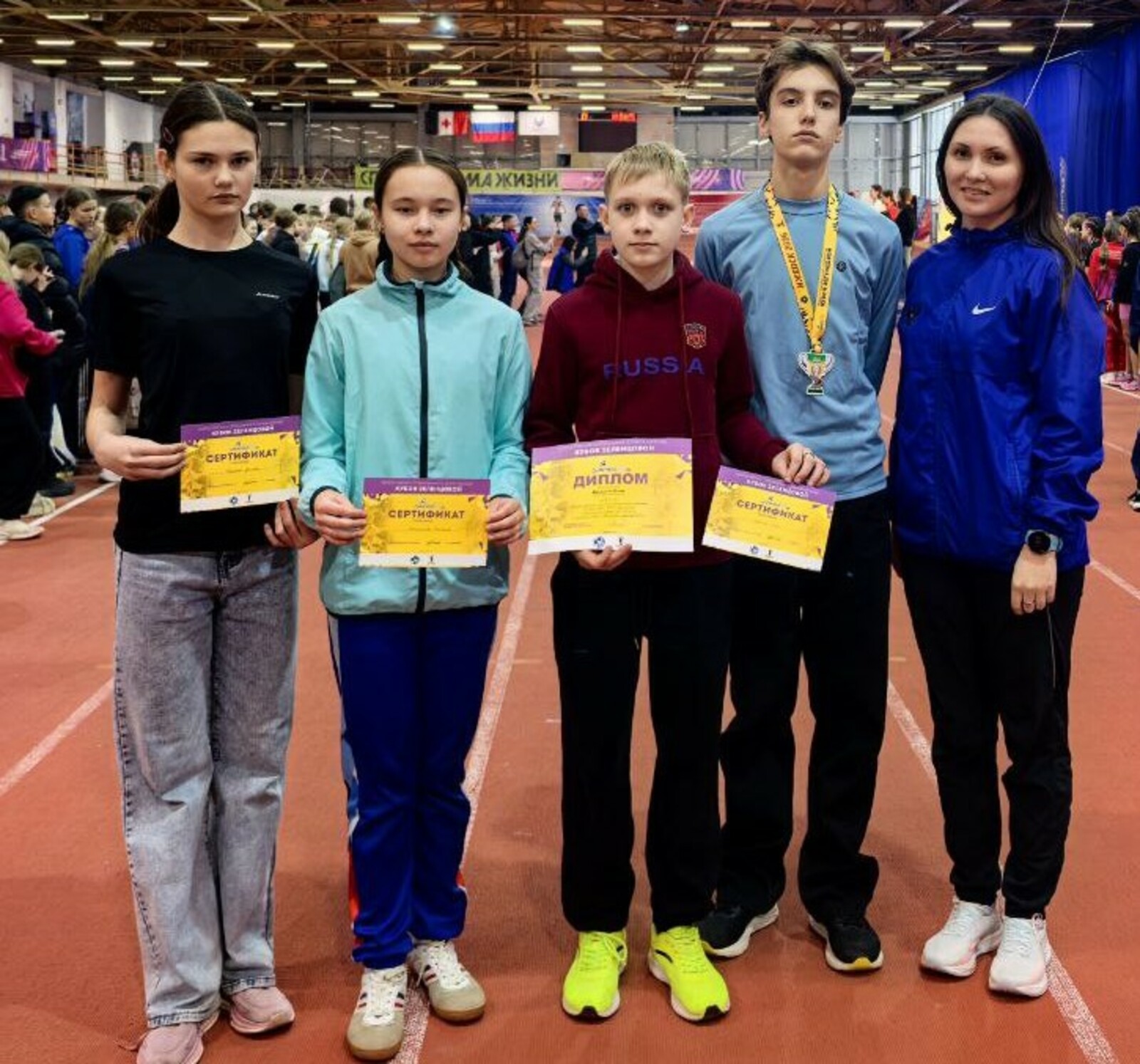 Легкоатлеты из Мелеуза взяли медали в Ижевске
