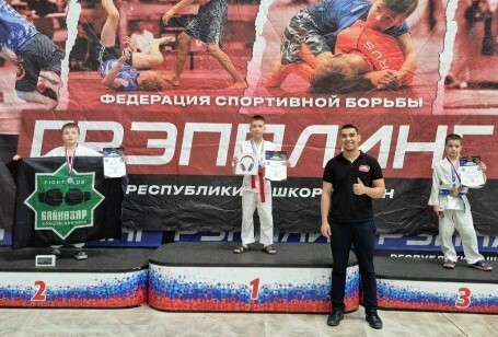 Юный борец из Мелеуза стал чемпионом Межрегионального турнира по грэпплингу