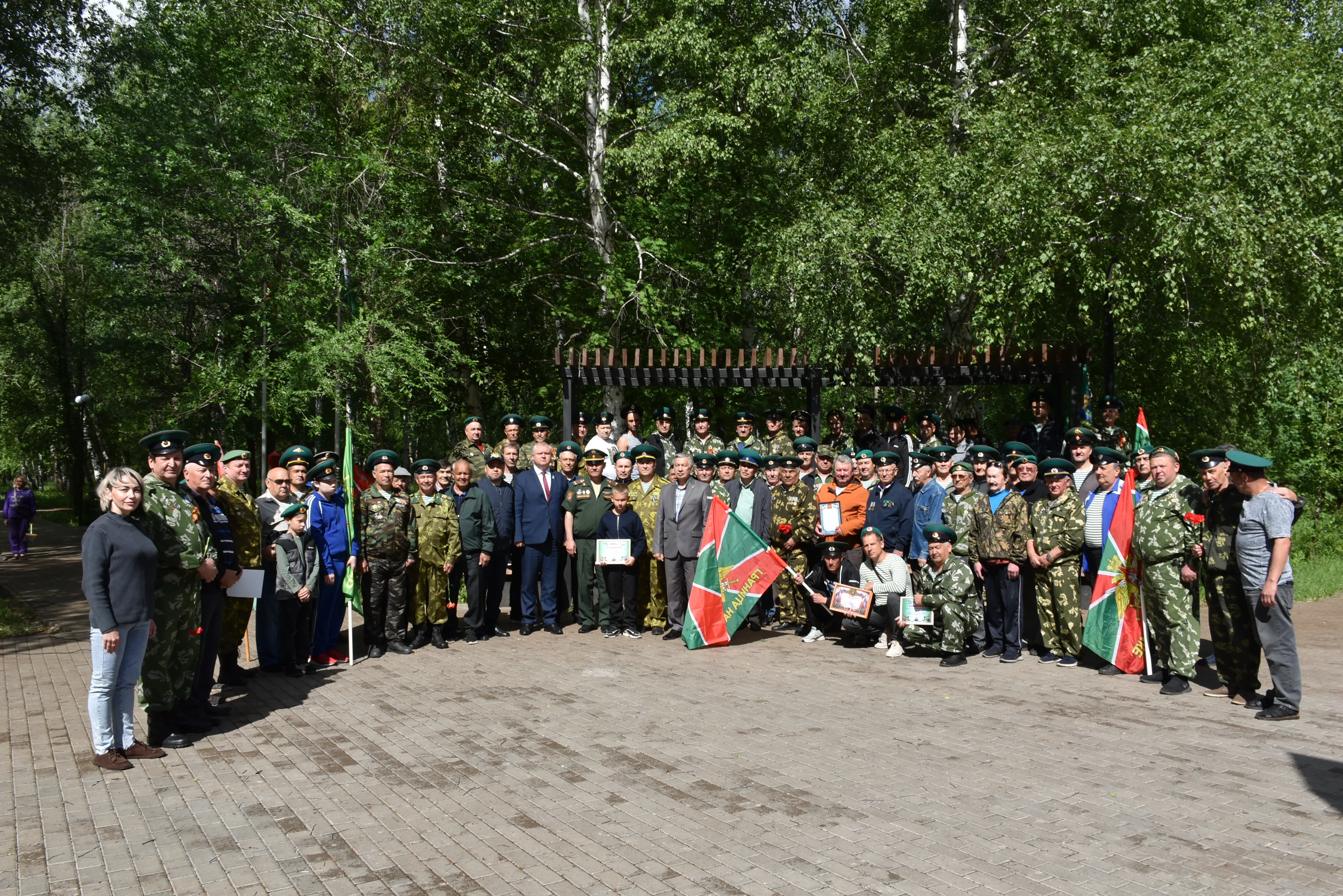 В Мелеузе празднуют День пограничника