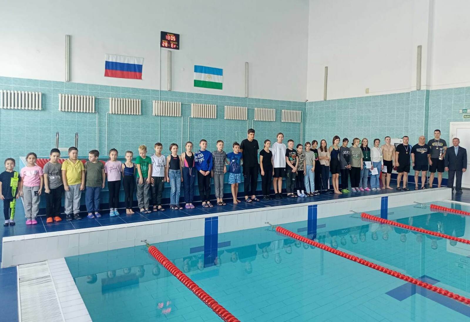 В бассейне «Агидель» Зиргана состоялось первенство села по плаванию