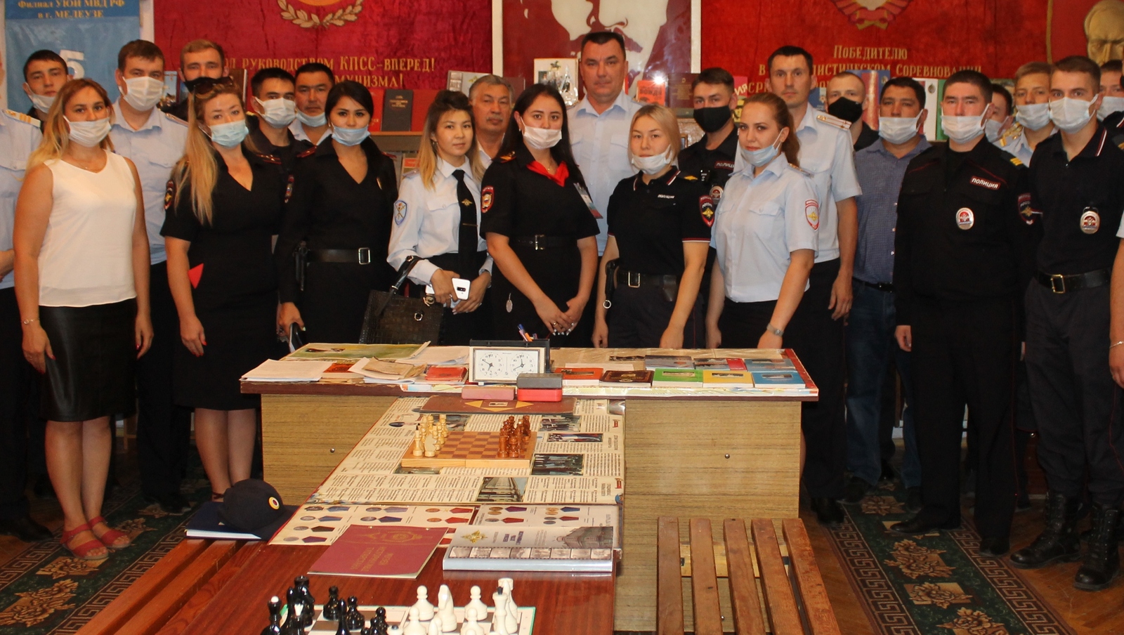 Ветераны и сотрудники ОМВД Мелеузовского района чтут свою историю