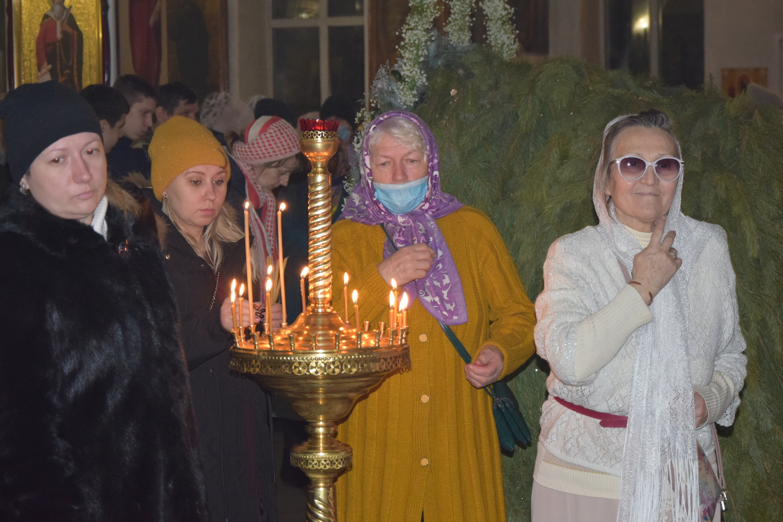 Православные Мелеуза празднуют Рождество Христово