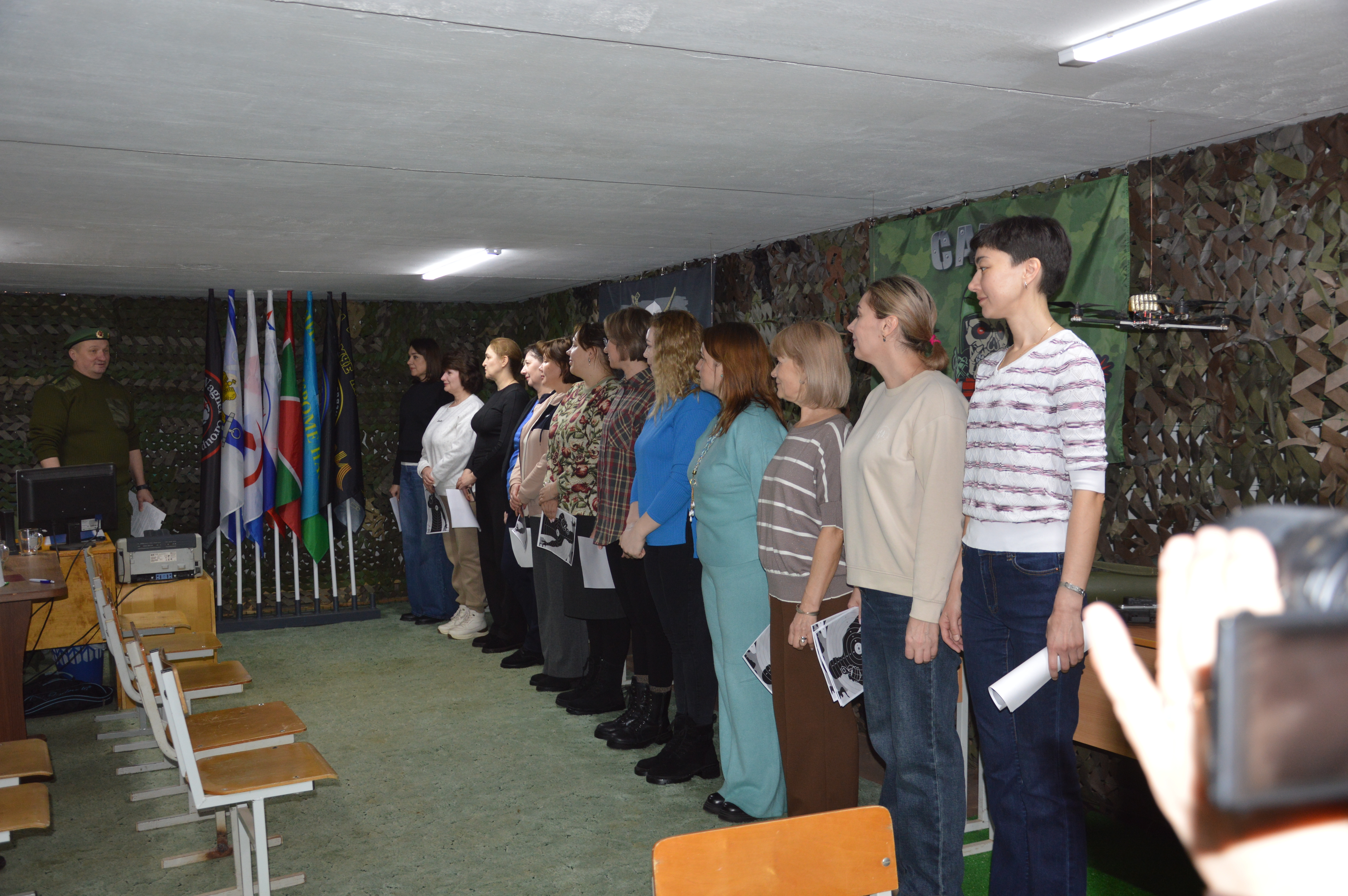 В Мелеузе сегодня библиотекари взяли винтовки