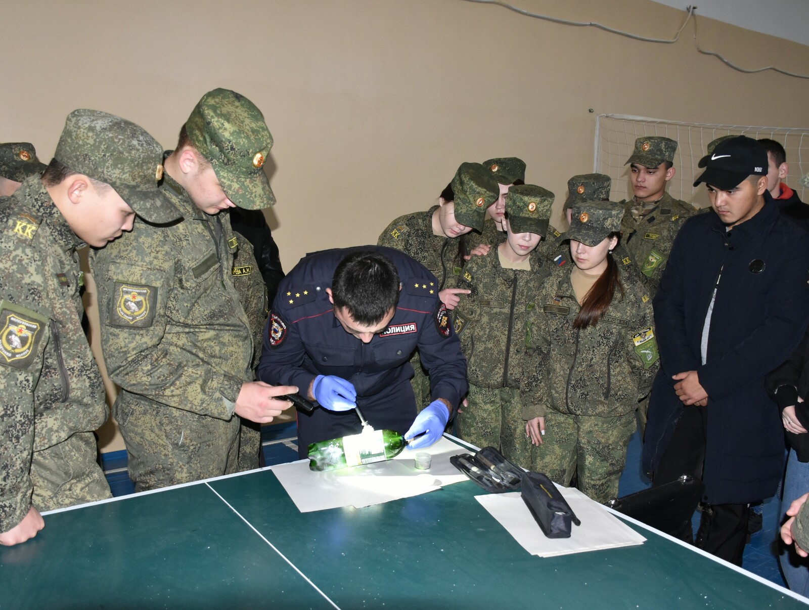 В Мелеузе кадеты индустриального колледжа посетили Отдел МВД России