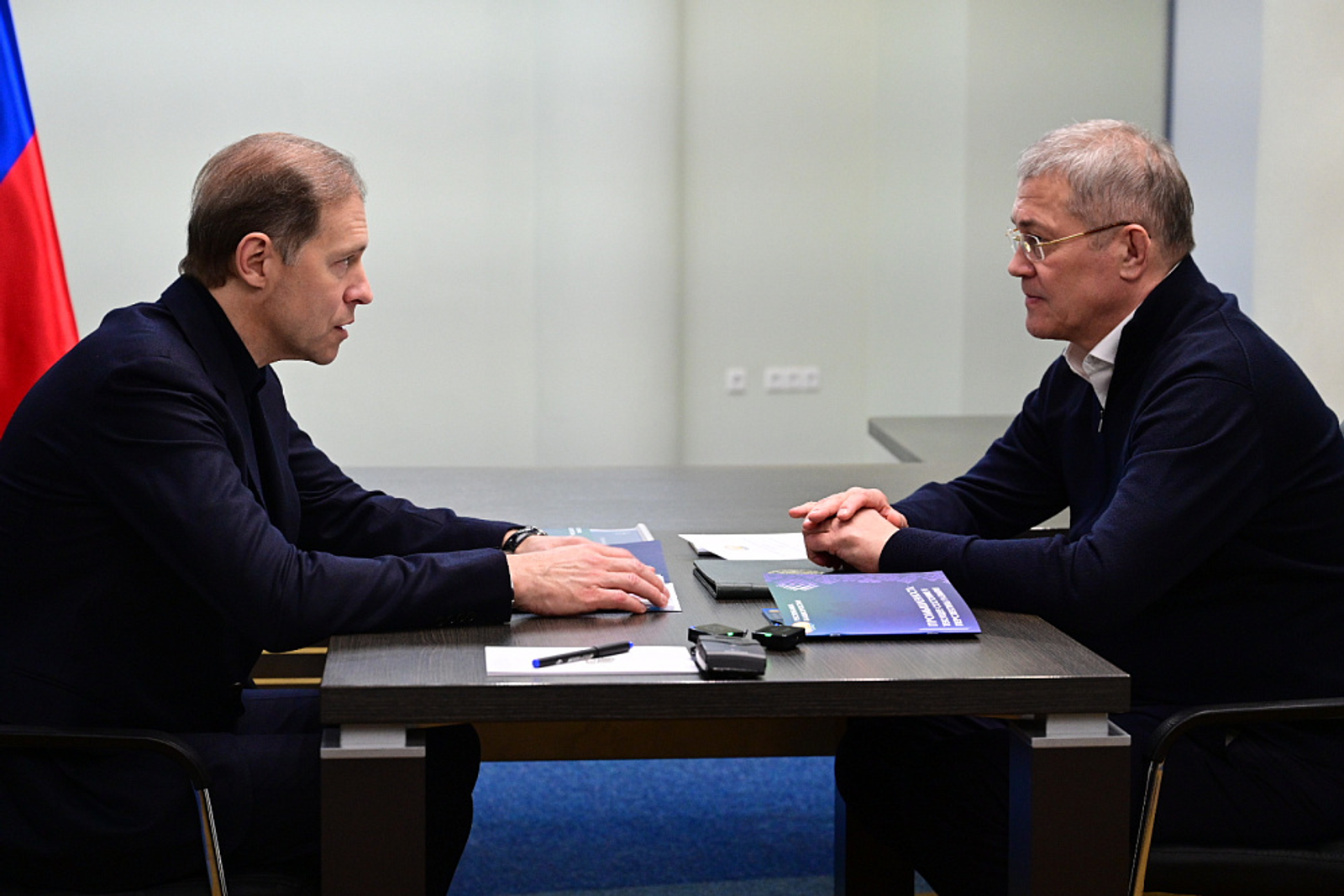 Радий Хабиров провёл встречу с первым зампредседателя Правительства России