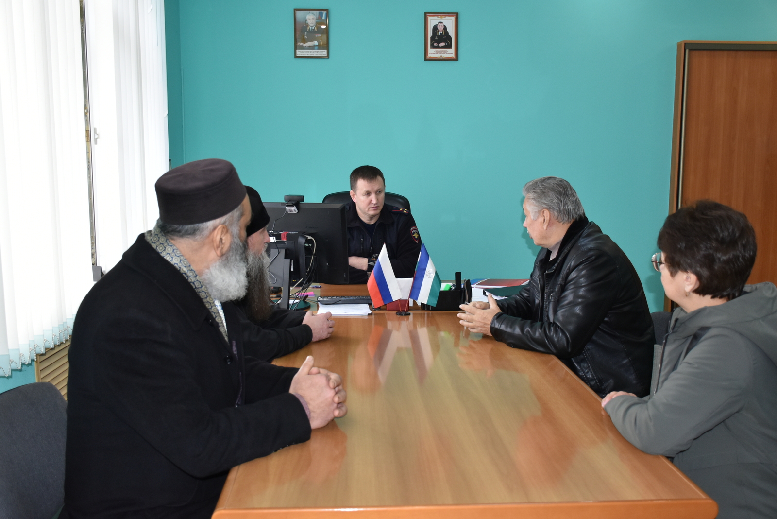 В Мелеузе общественники встретились с сотрудниками местного Отдела МВД России