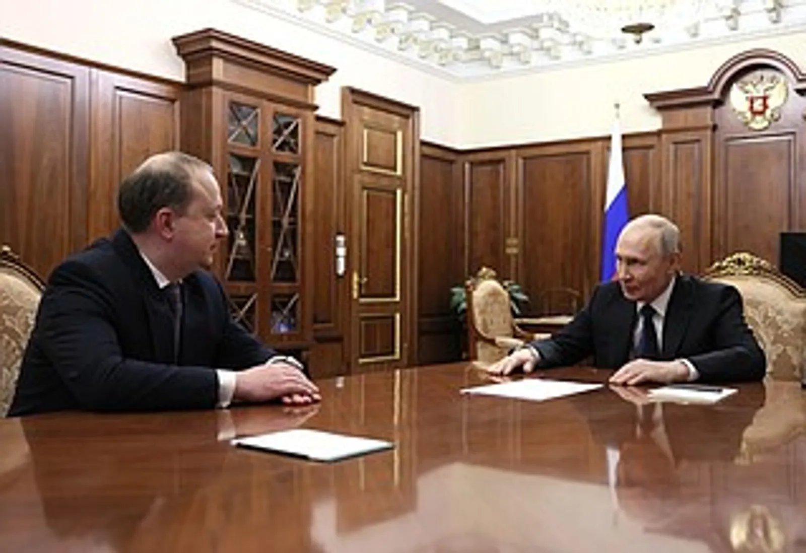 Президент провёл встречу с гендиректором Объединённой судостроительной компании