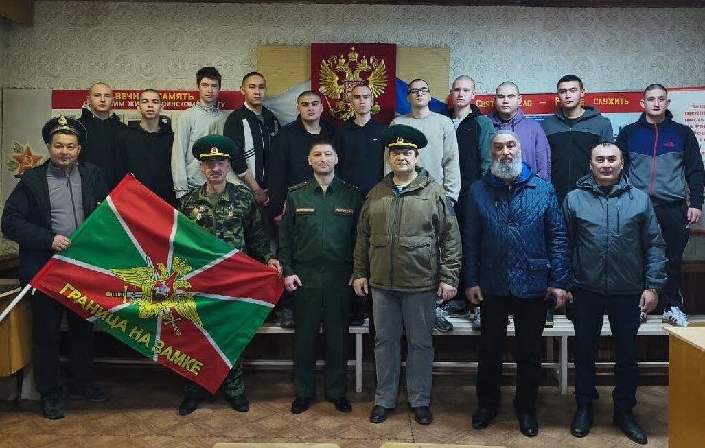 Призывники из Мелеуза пополнили ряды контрактников Пограничной службы ФСБ России