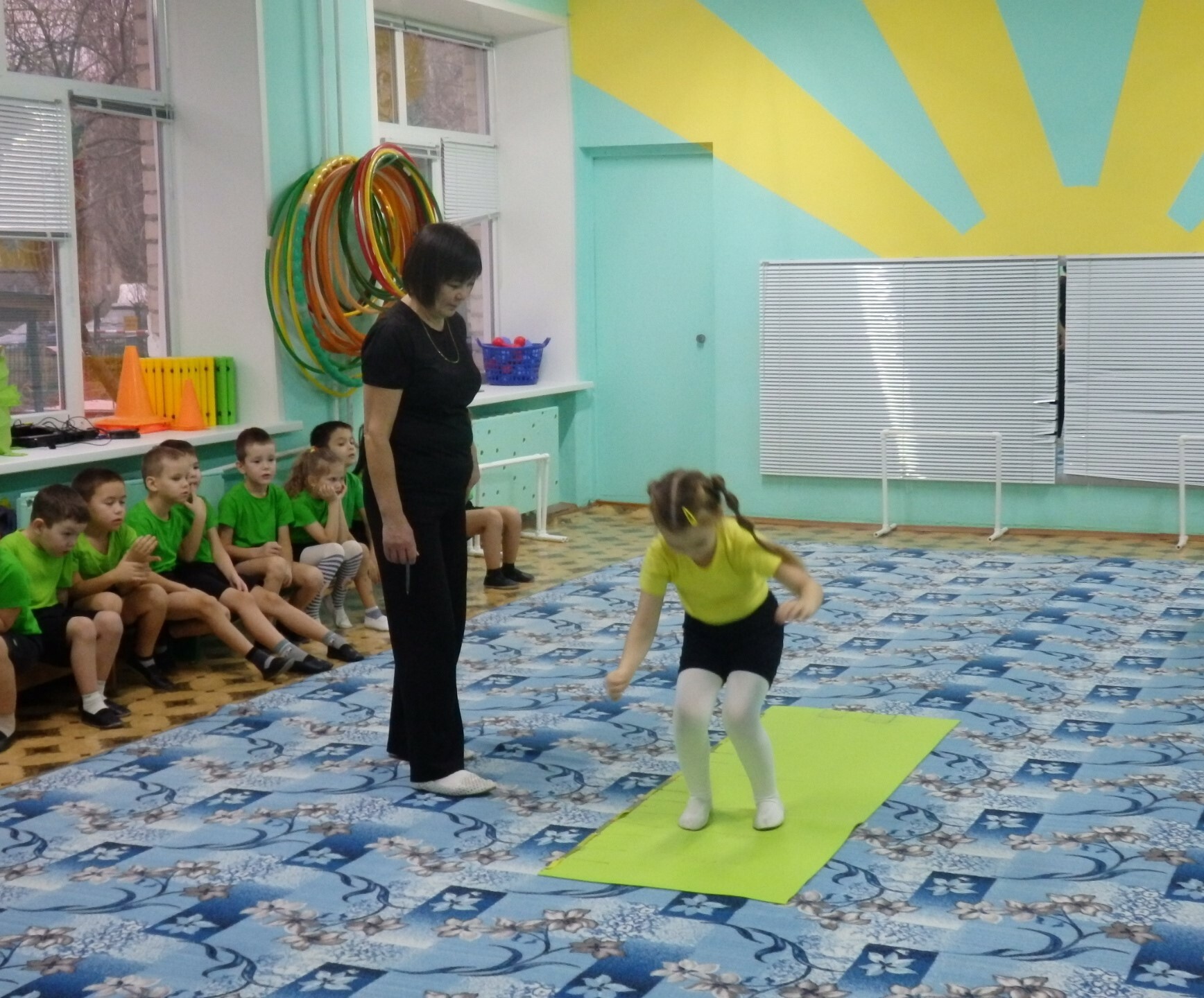 В Мелеузе малыши из детсада №15 сдали нормы ГТО