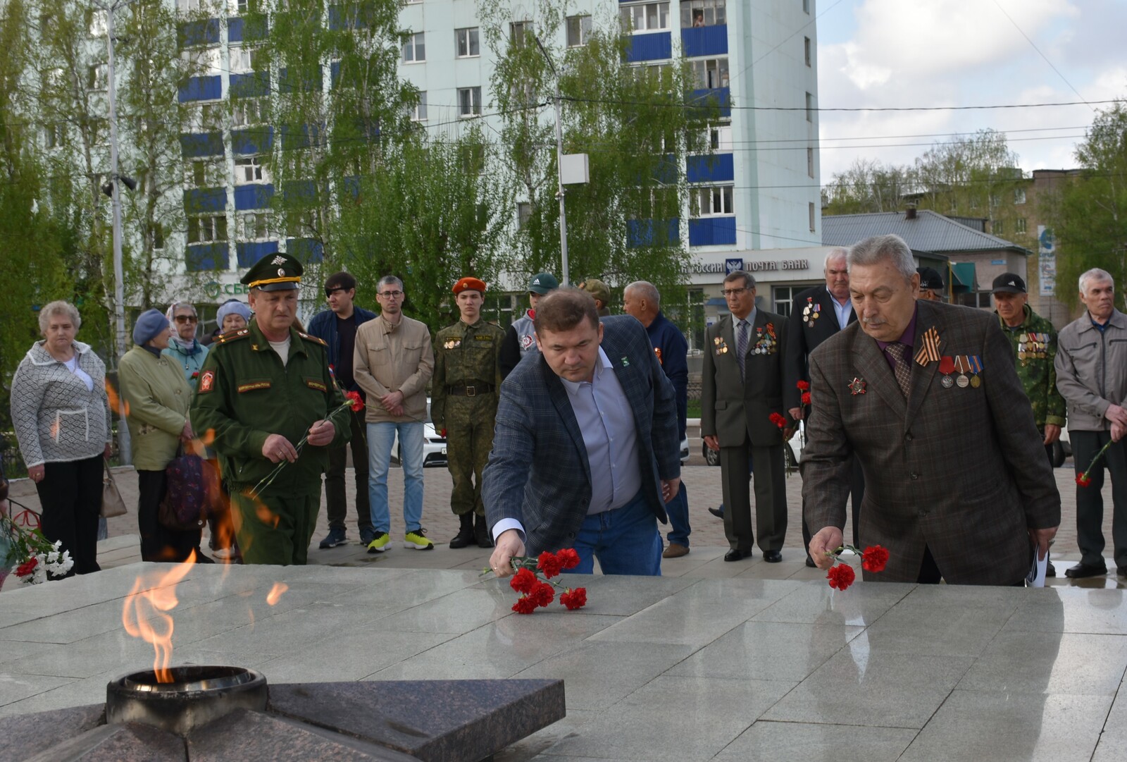 В Мелеузе чествовали ветеранов ликвидации аварии на Чернобыльской АЭС