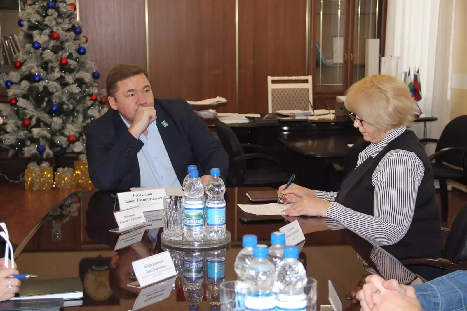 Глава Мелеузовского района Забир Габдуллин ответил на вопросы журналистов