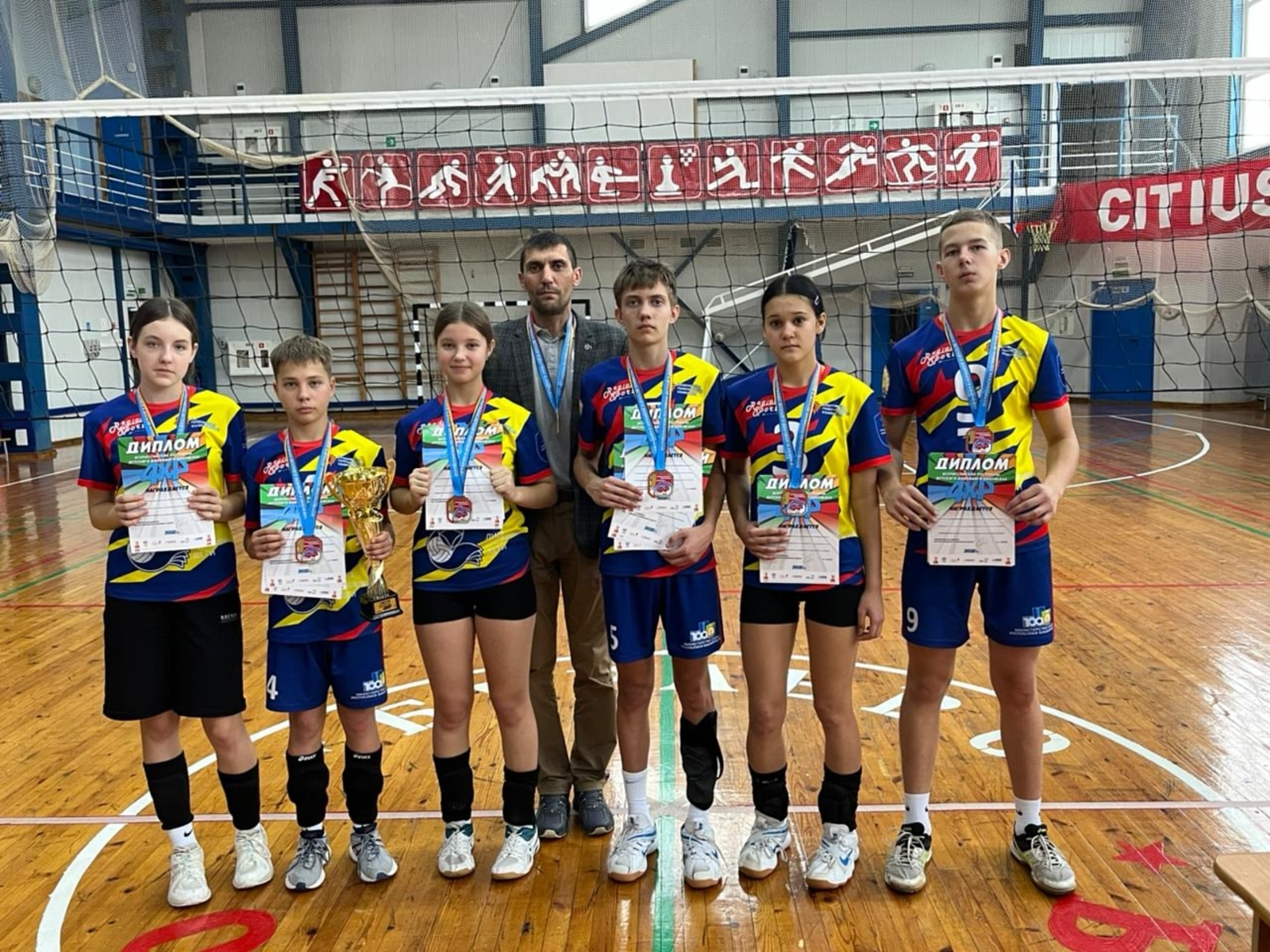 Волейболисты Мелеузовского района поедут на соревнования в Москву